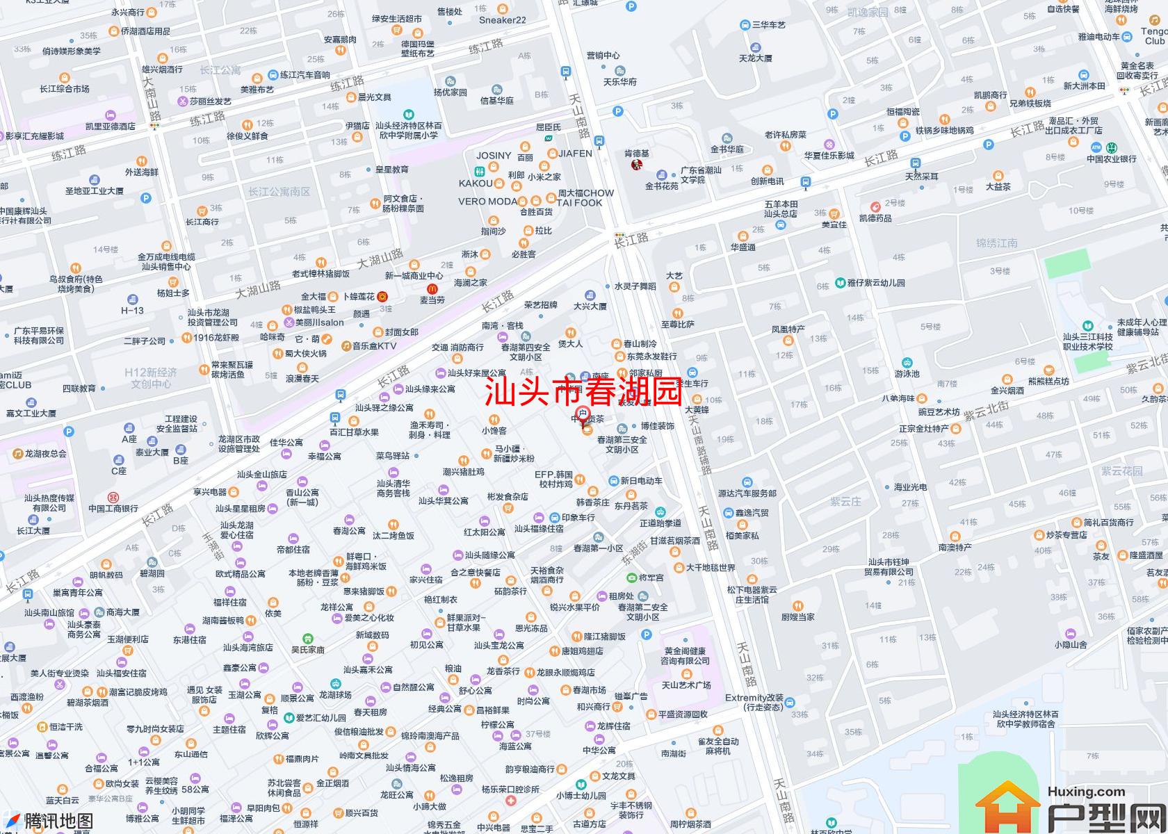 春湖园小区 - 户型网