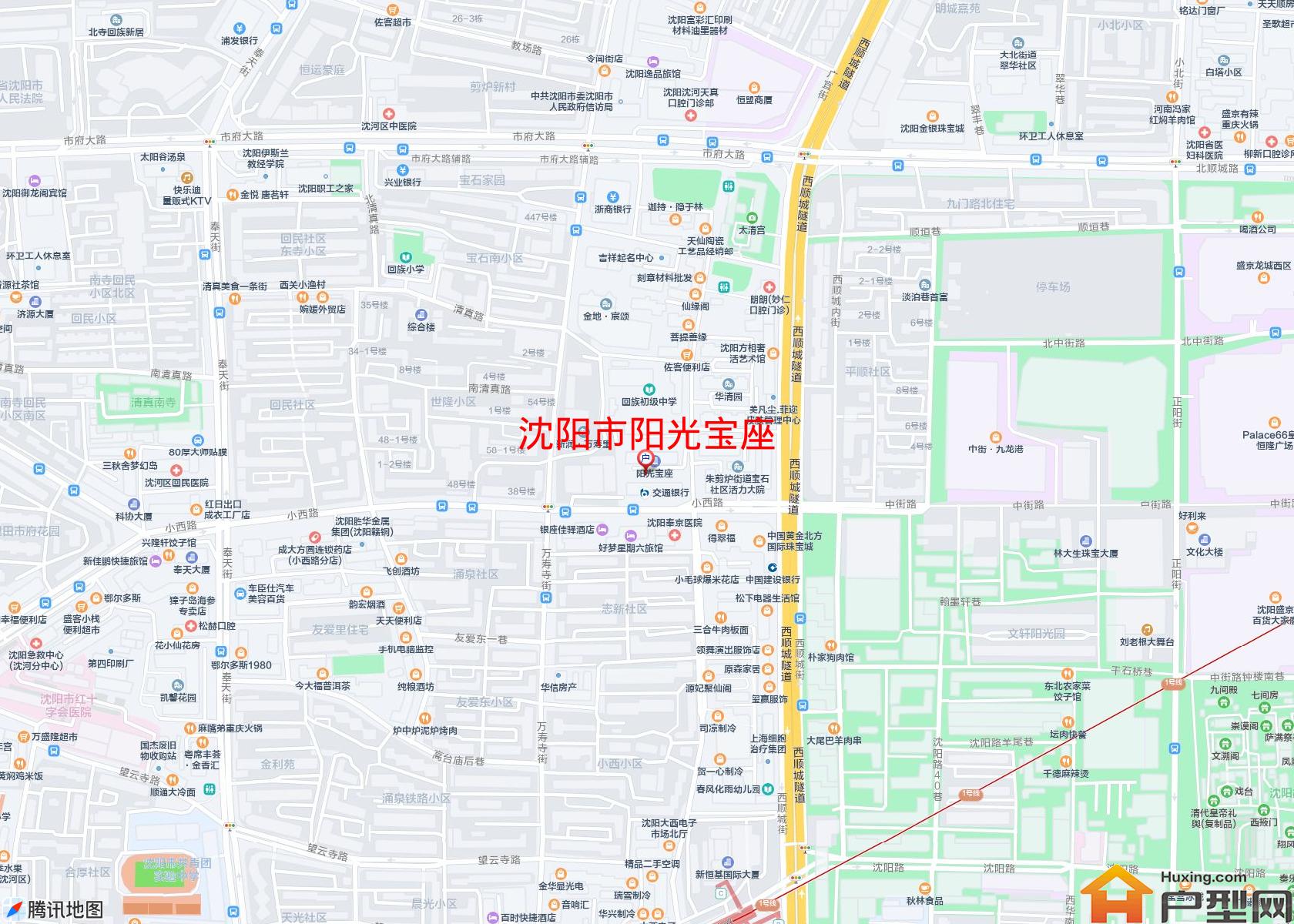 阳光宝座小区 - 户型网