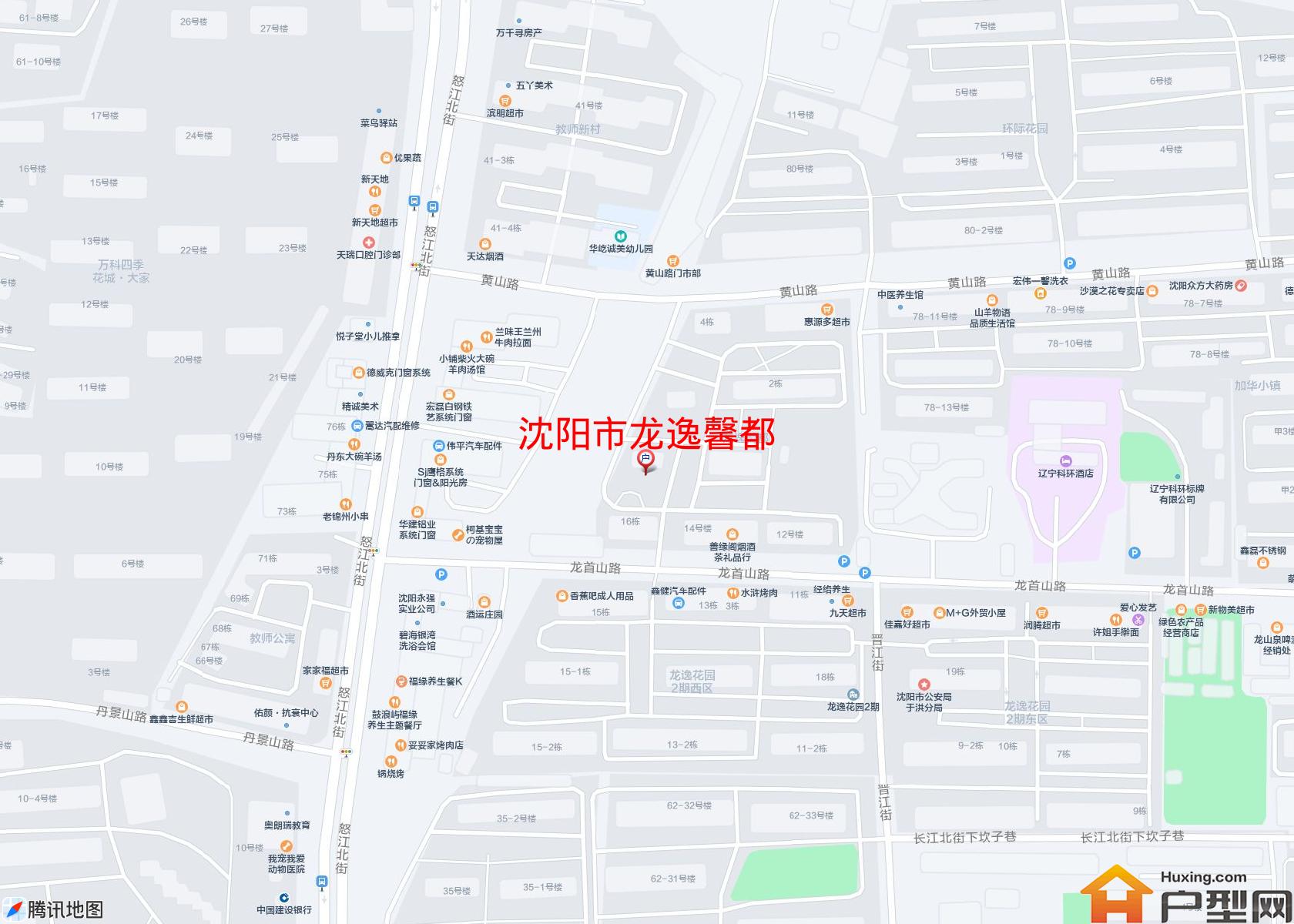 龙逸馨都小区 - 户型网