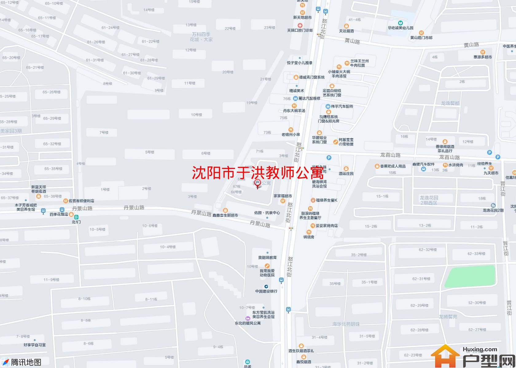 于洪教师公寓小区 - 户型网