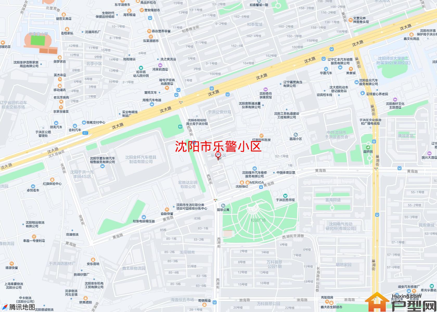 乐警小区小区 - 户型网