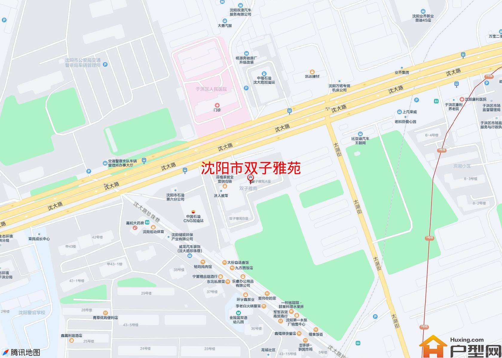 双子雅苑小区 - 户型网