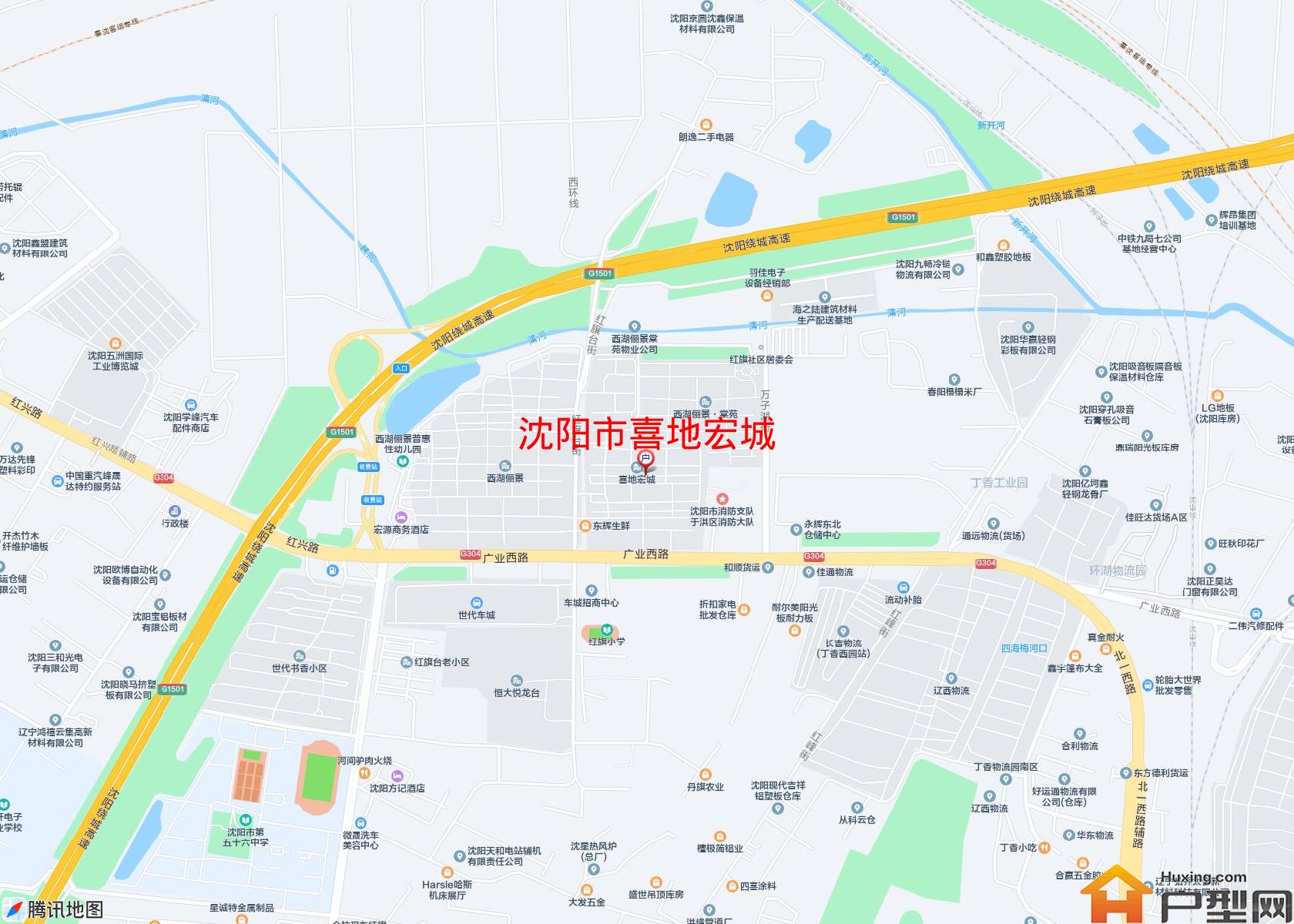 喜地宏城小区 - 户型网
