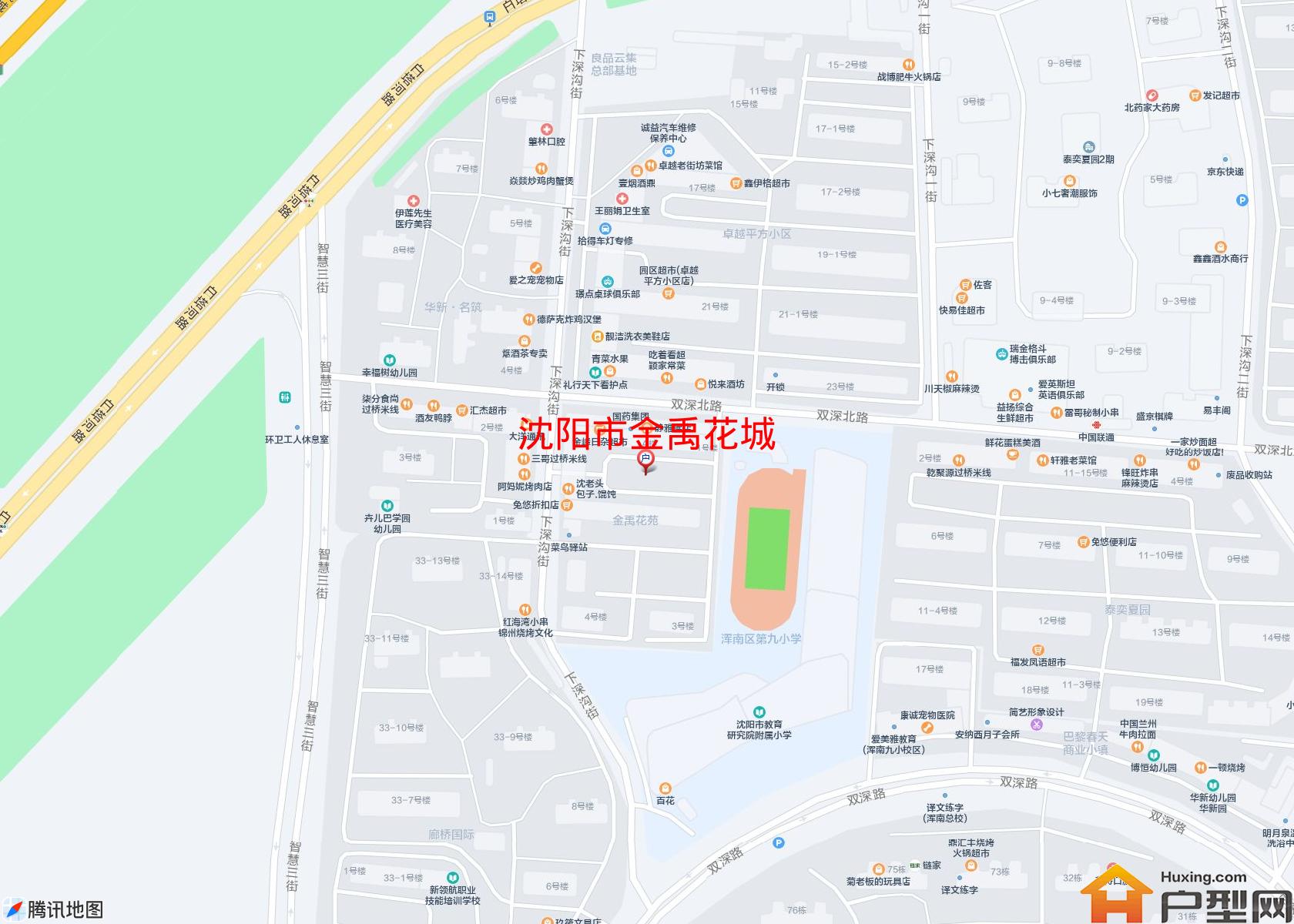 金禹花城小区 - 户型网