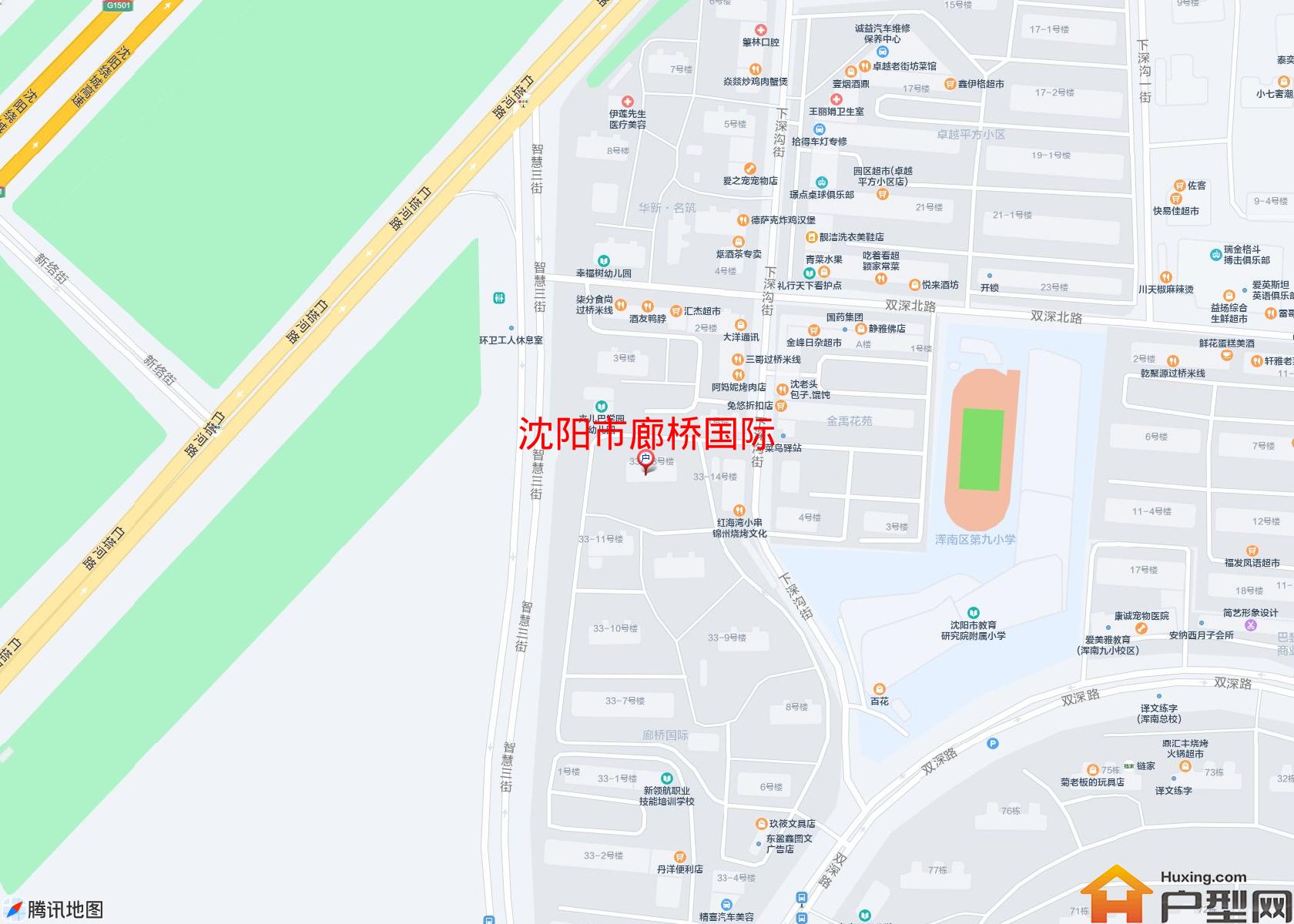 廊桥国际小区 - 户型网