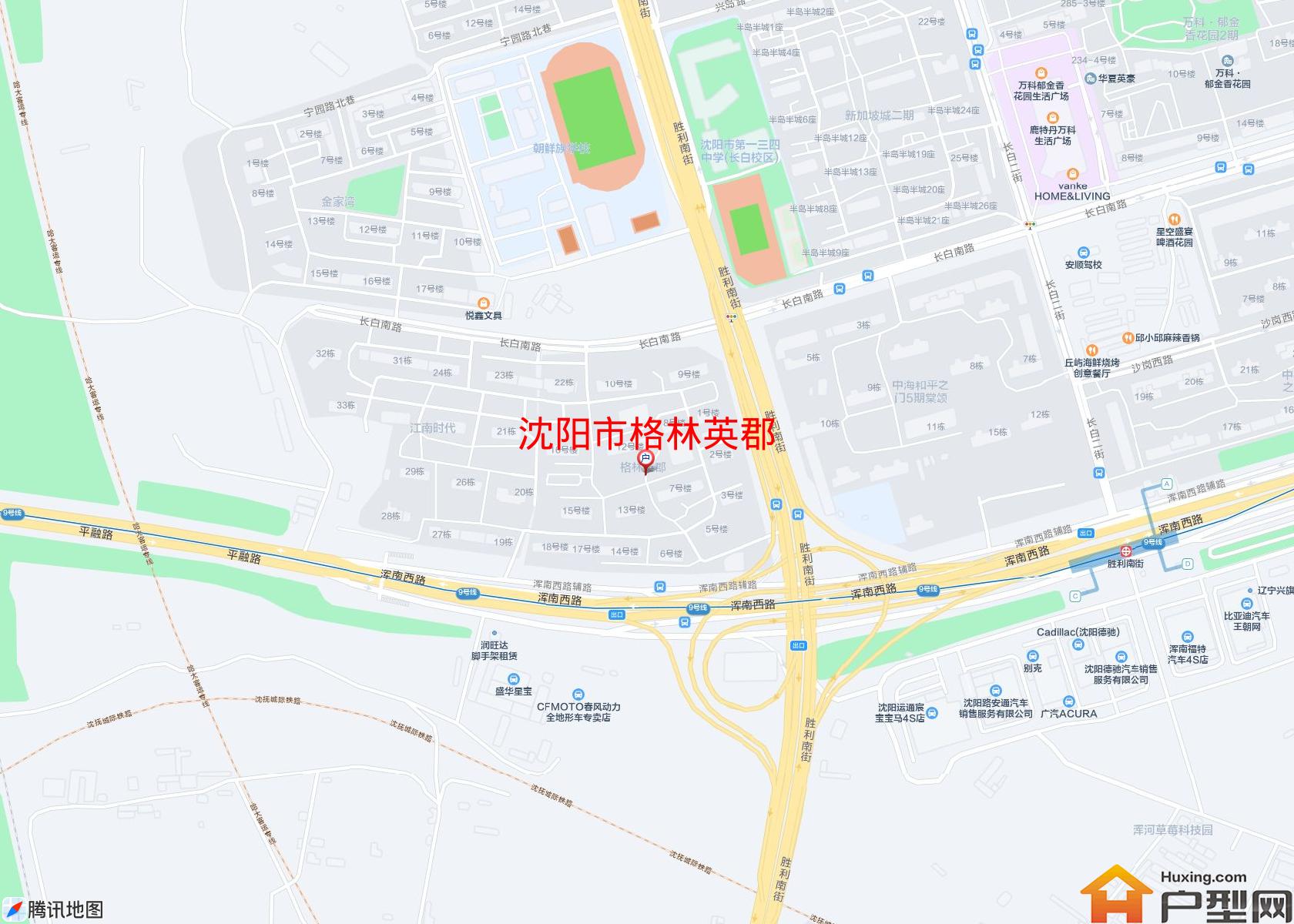 格林英郡小区 - 户型网
