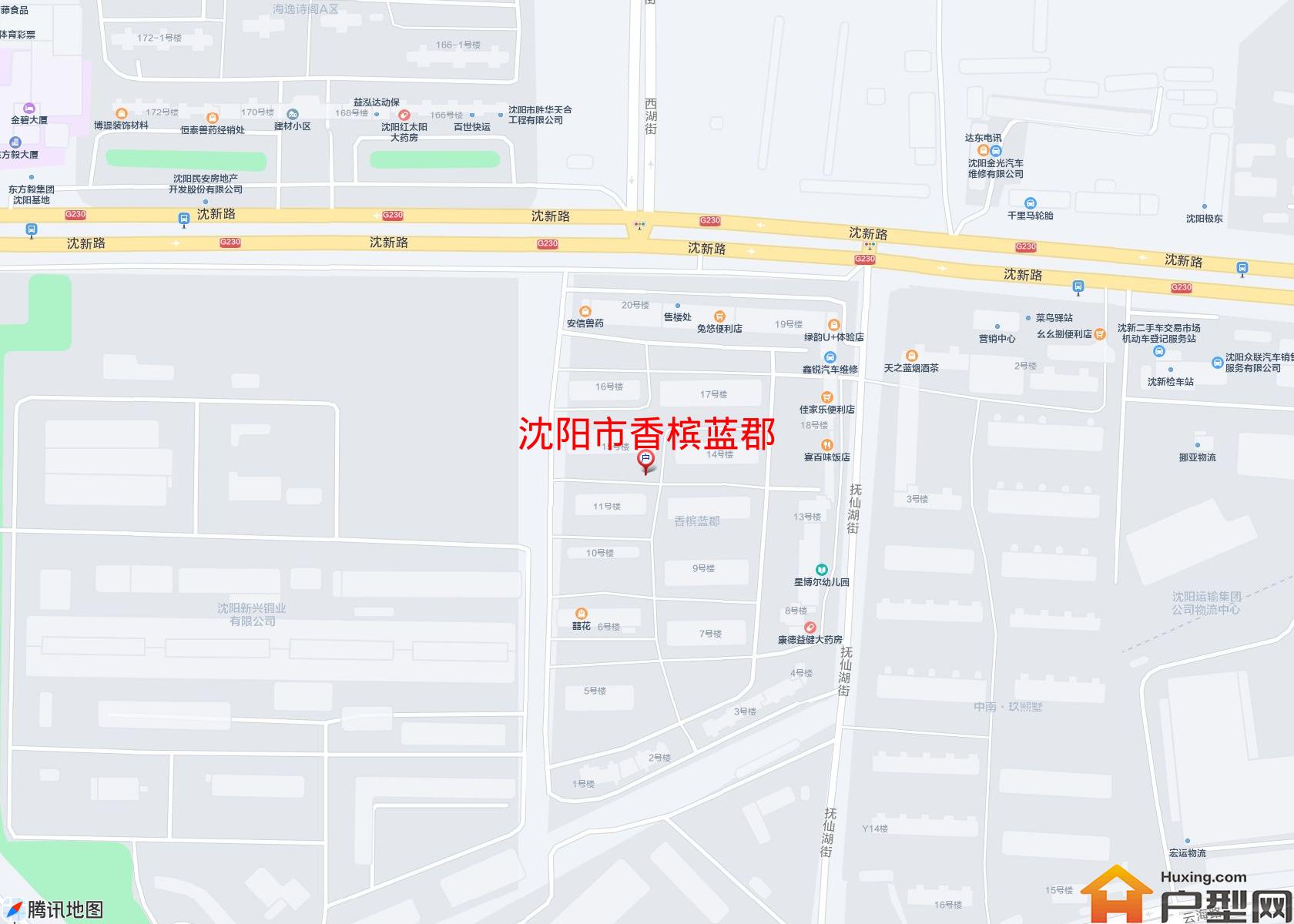 香槟蓝郡小区 - 户型网