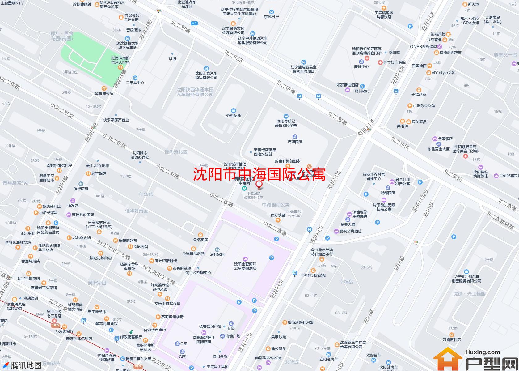 中海国际公寓小区 - 户型网 中海国际公寓小区 - 户型网