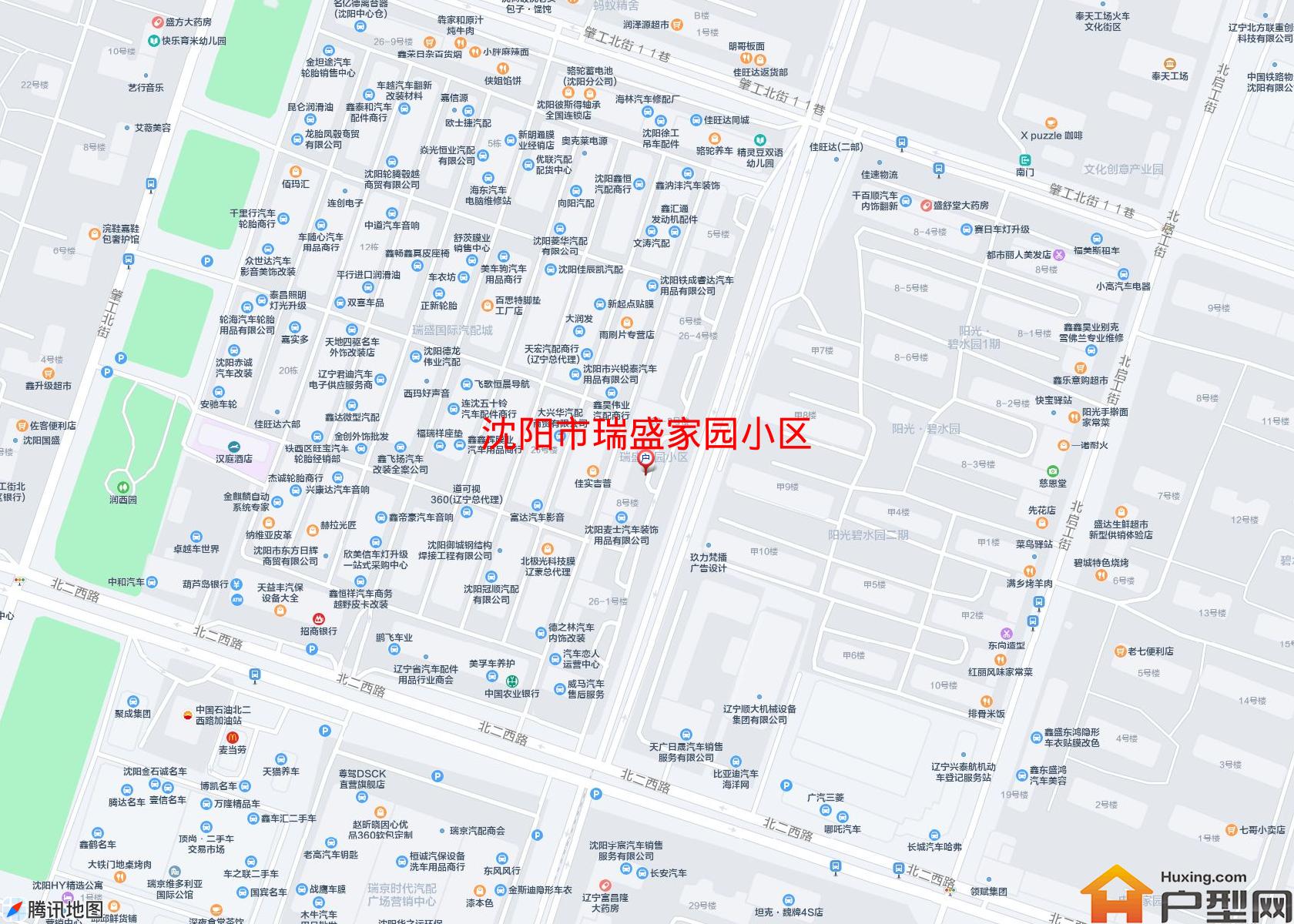 瑞盛家园小区小区 - 户型网