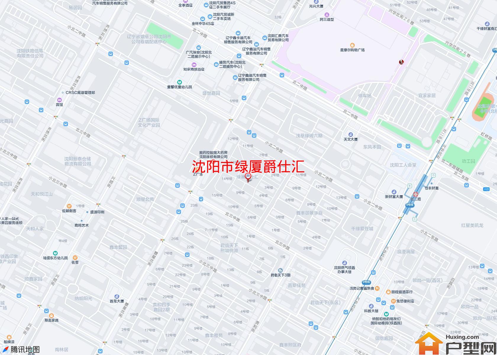 绿厦爵仕汇小区 - 户型网