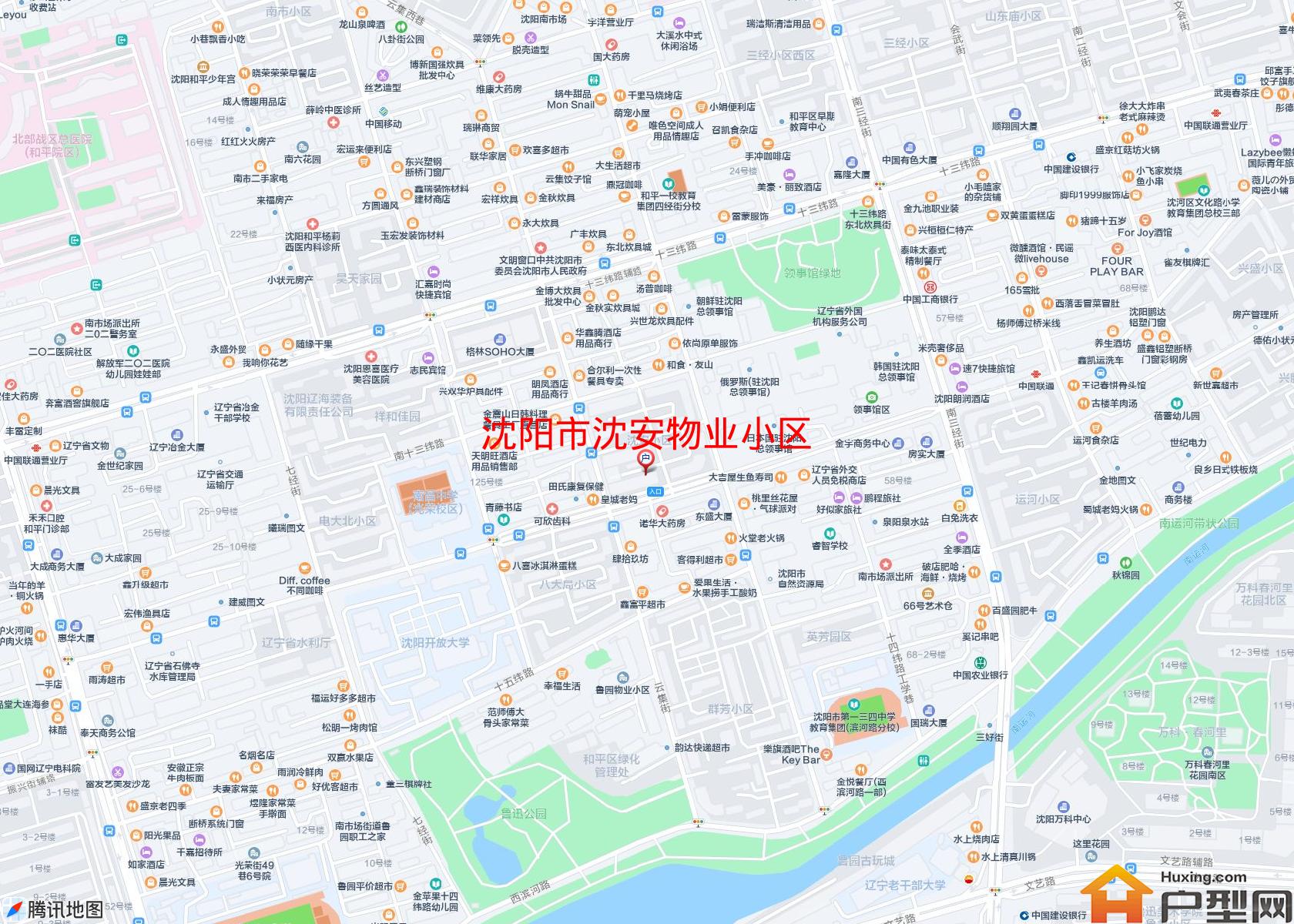 沈安物业小区小区 - 户型网