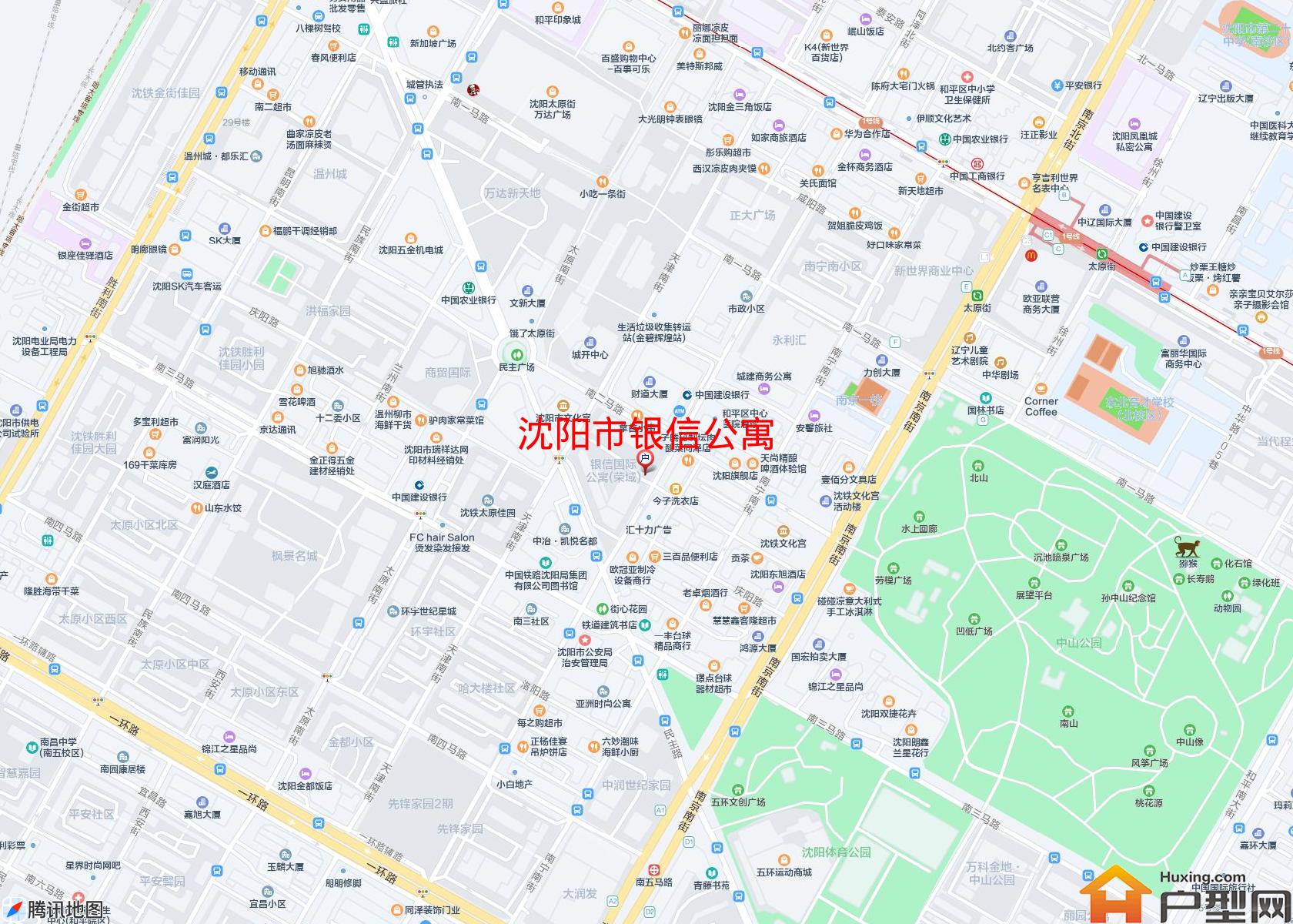 银信公寓小区 - 户型网