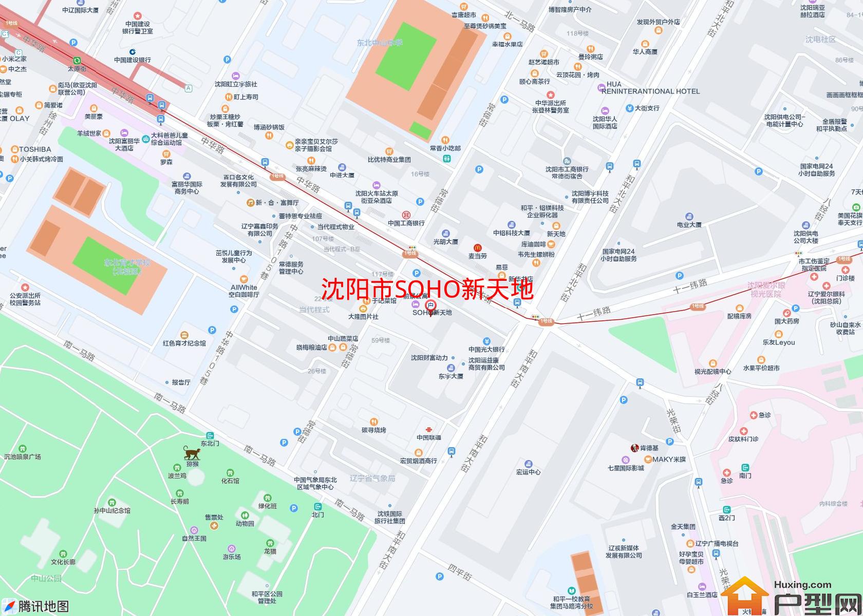 SOHO新天地小区 - 户型网
