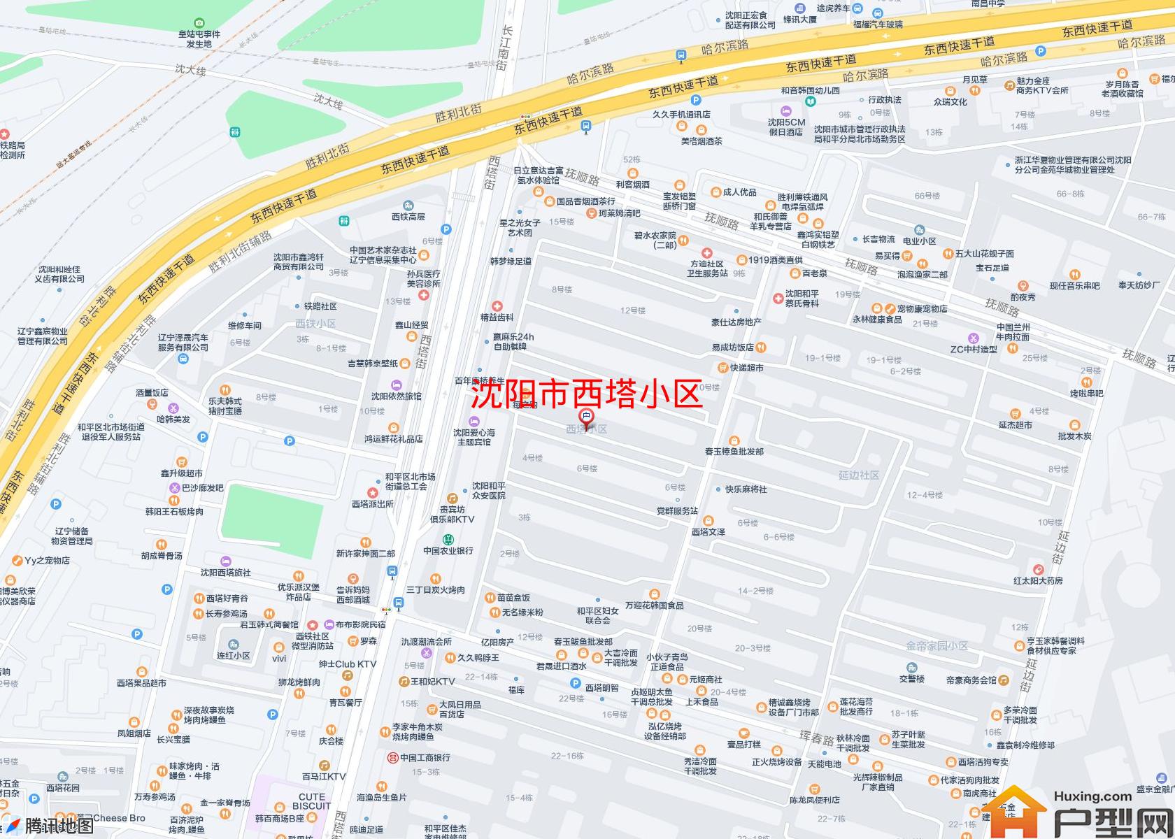 西塔小区小区 - 户型网