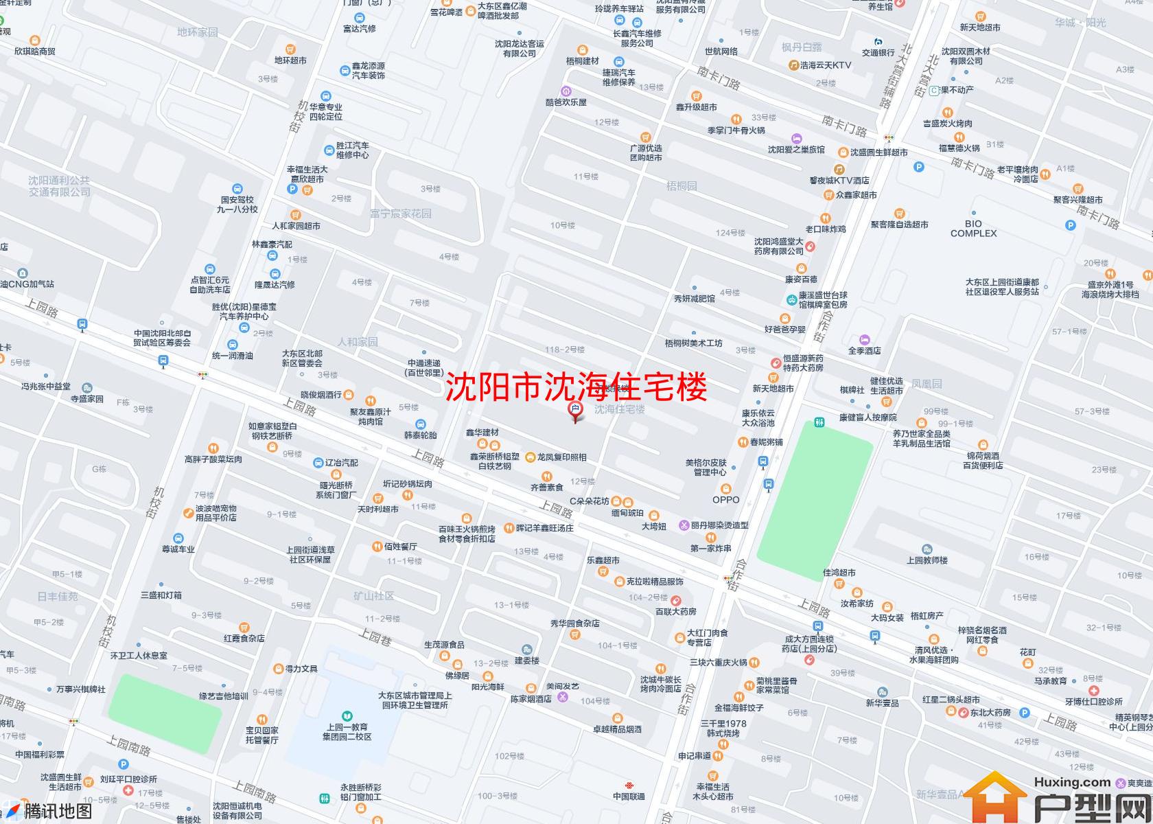 沈海住宅楼小区 - 户型网