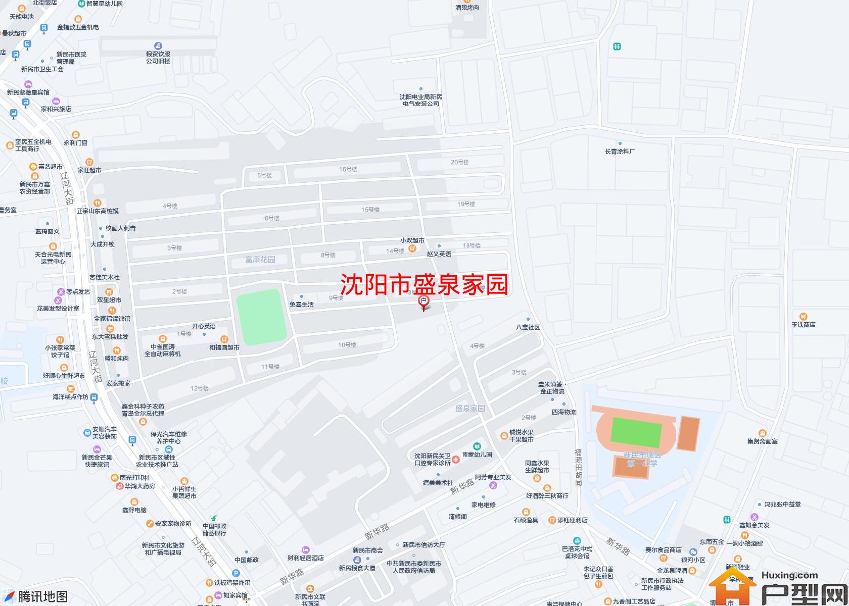 盛泉家园小区 - 户型网