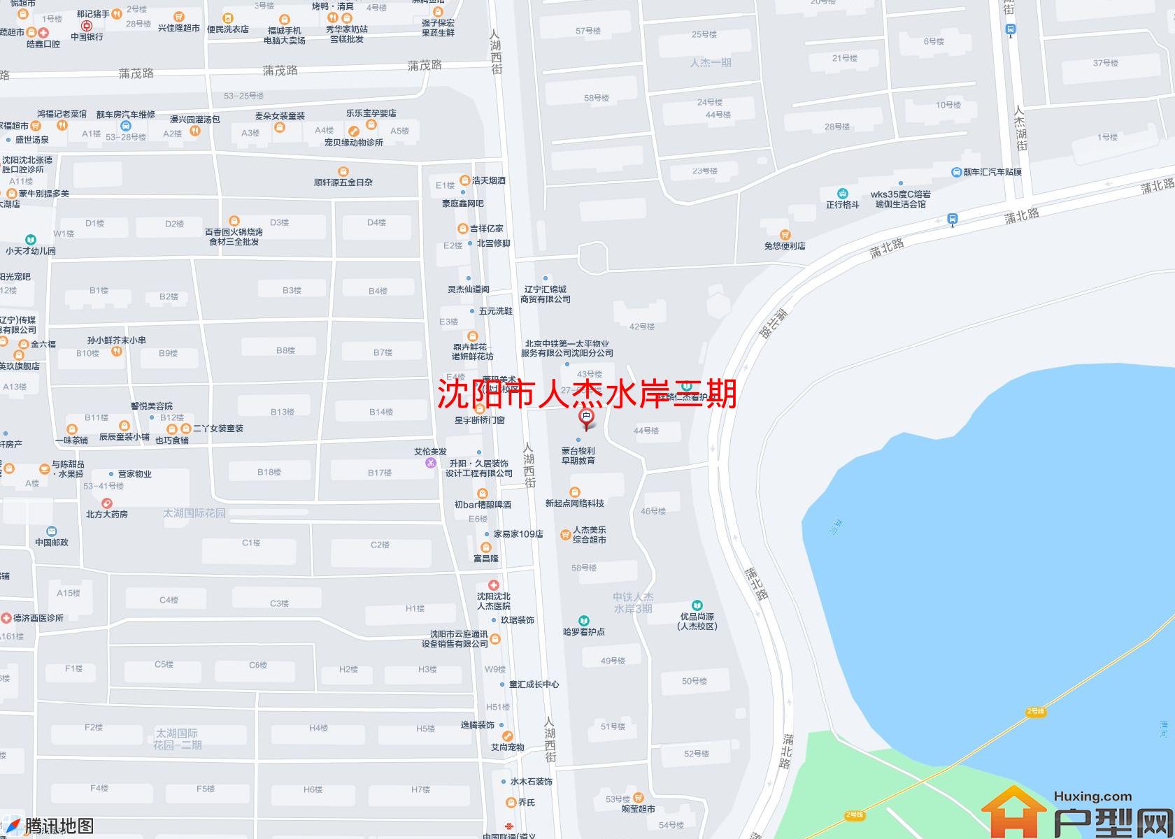 人杰水岸三期小区 - 户型网