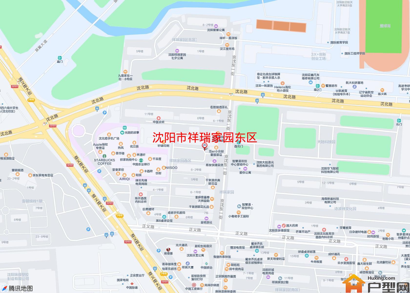 祥瑞家园东区小区 - 户型网