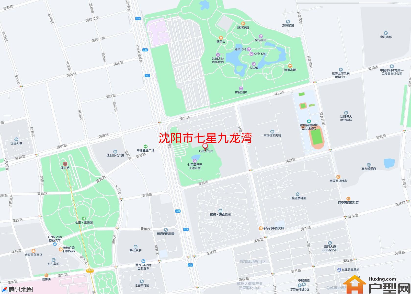 七星九龙湾小区 - 户型网