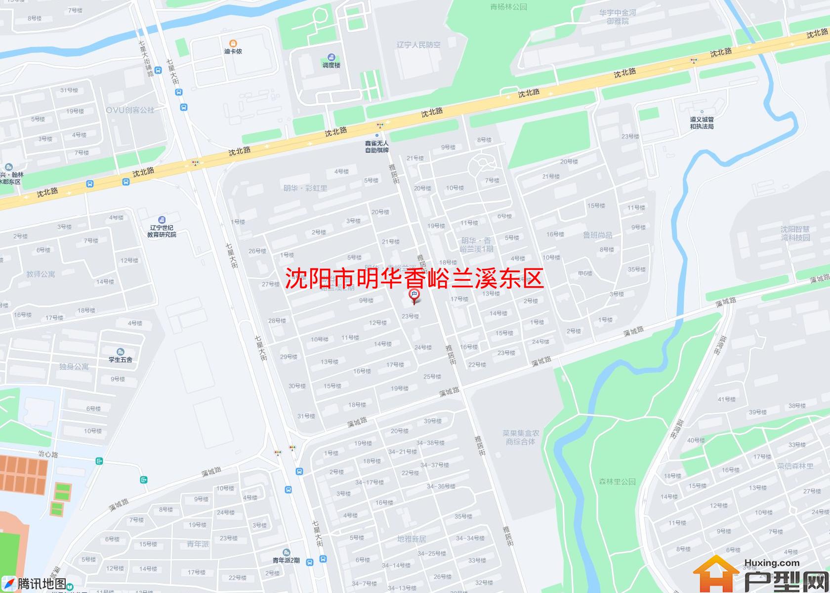 明华香峪兰溪东区小区 - 户型网