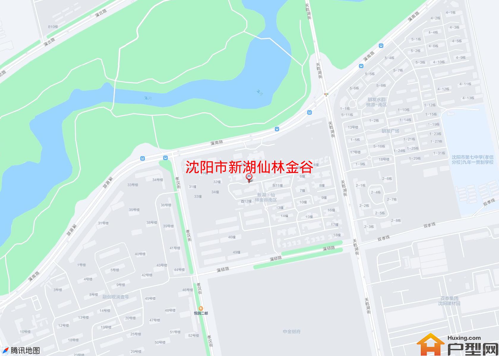 新湖仙林金谷小区 - 户型网