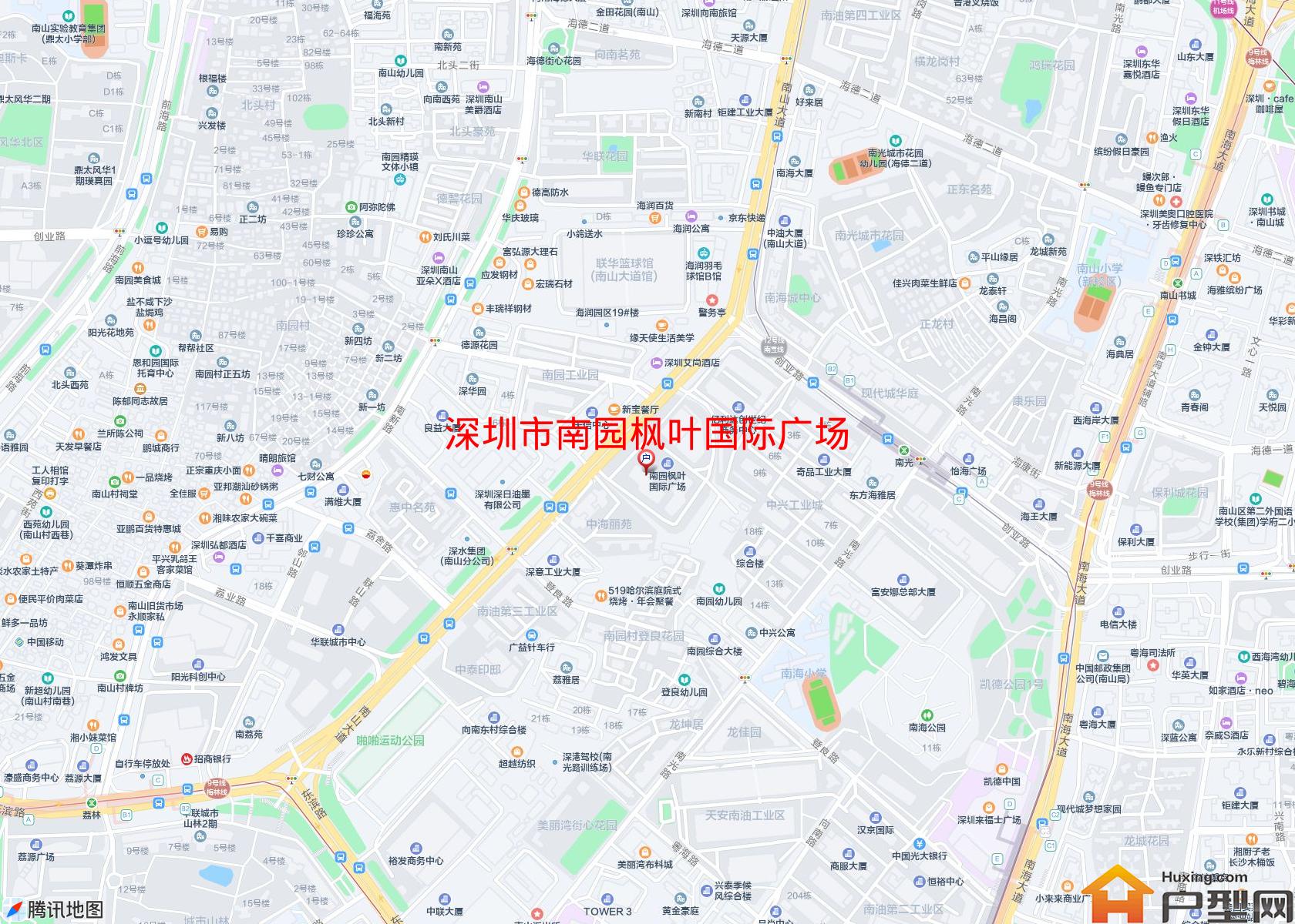 南园枫叶国际广场小区 - 户型网