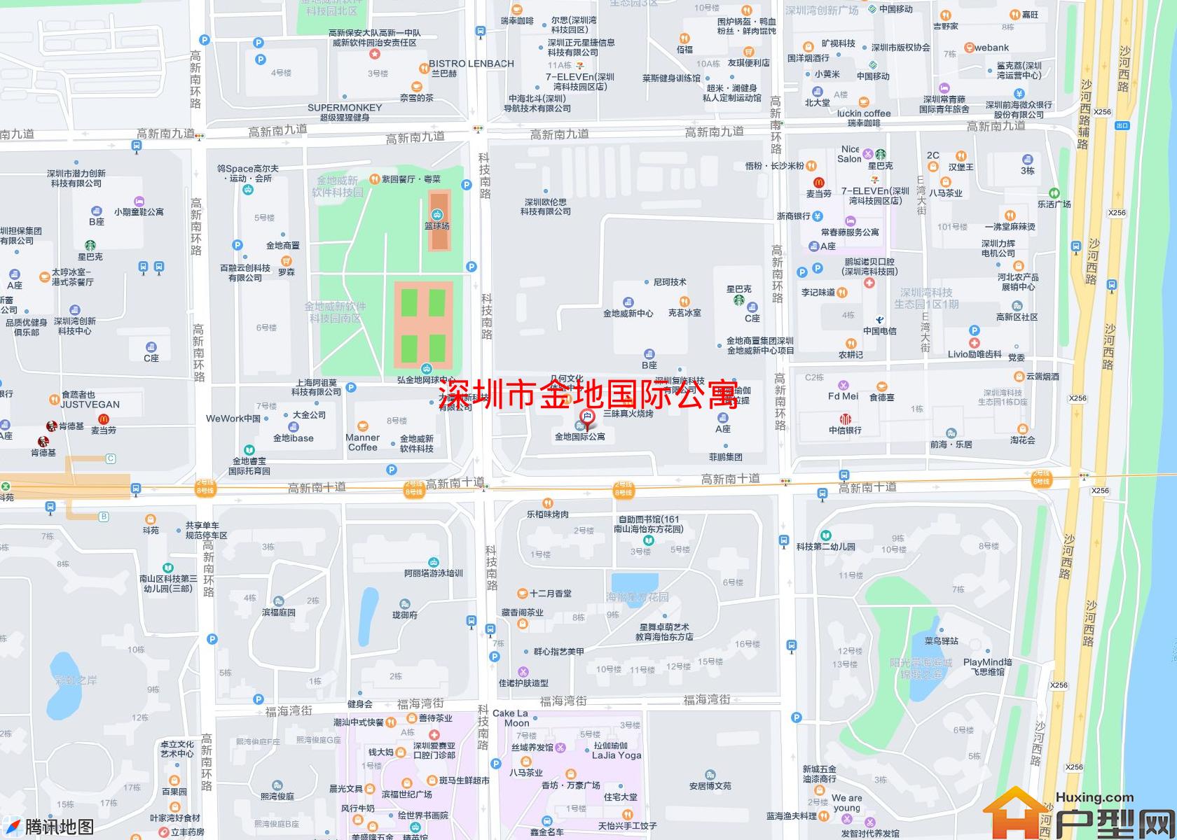 金地国际公寓小区 - 户型网