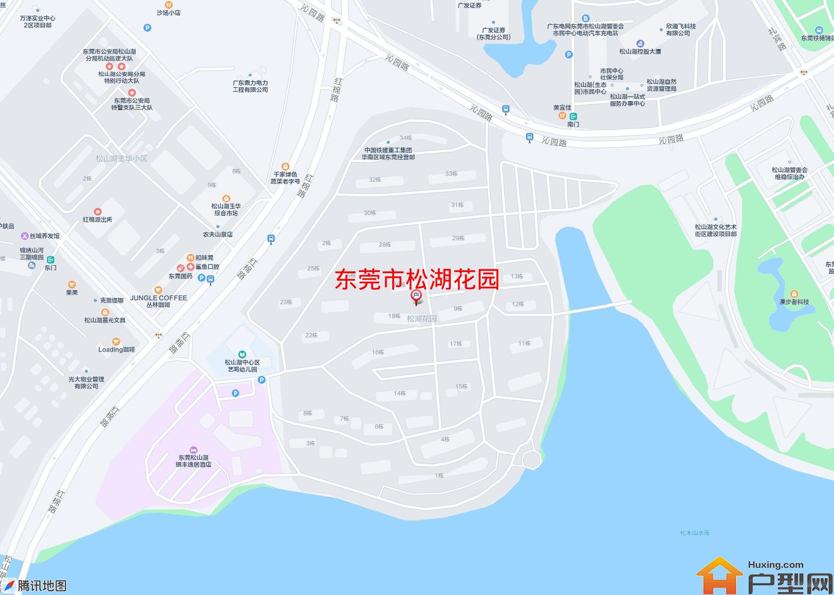 松湖花园小区 - 户型网