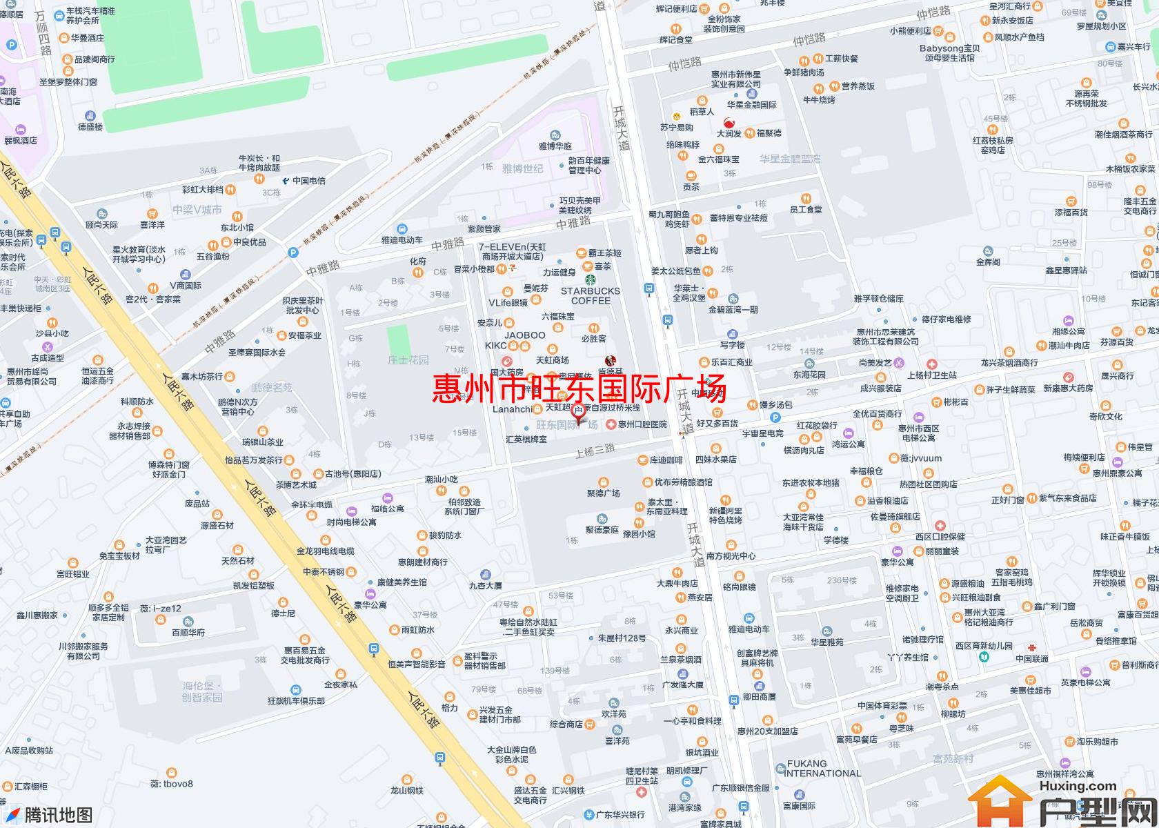 旺东国际广场小区 - 户型网