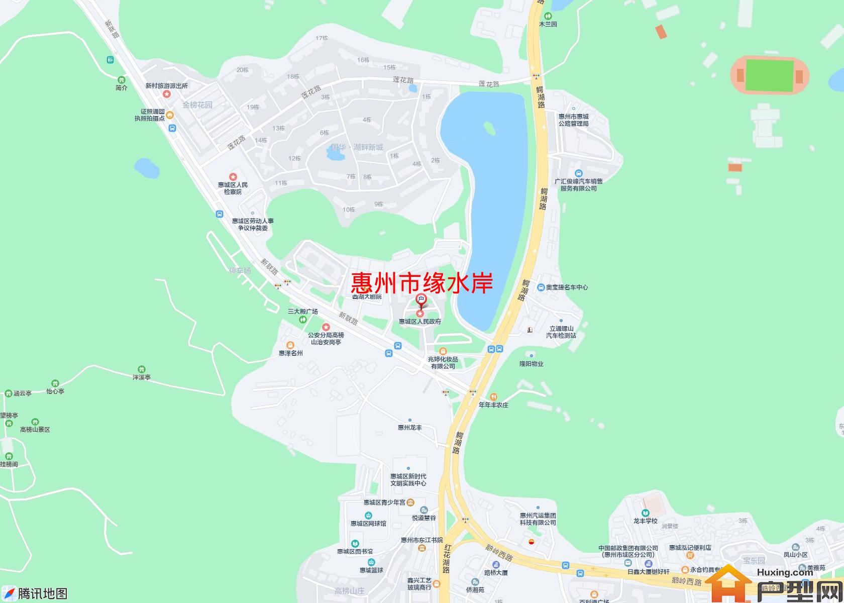 缘水岸小区 - 户型网