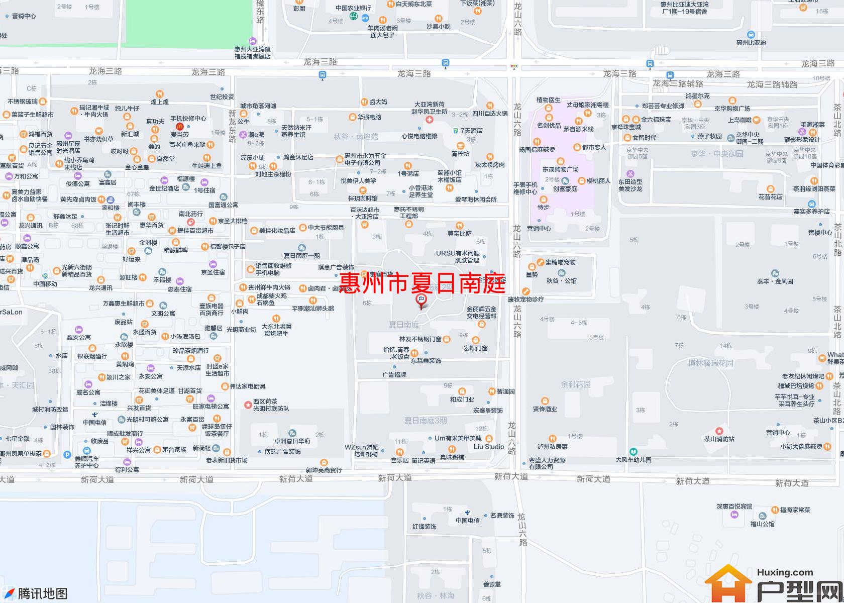 夏日南庭小区 - 户型网