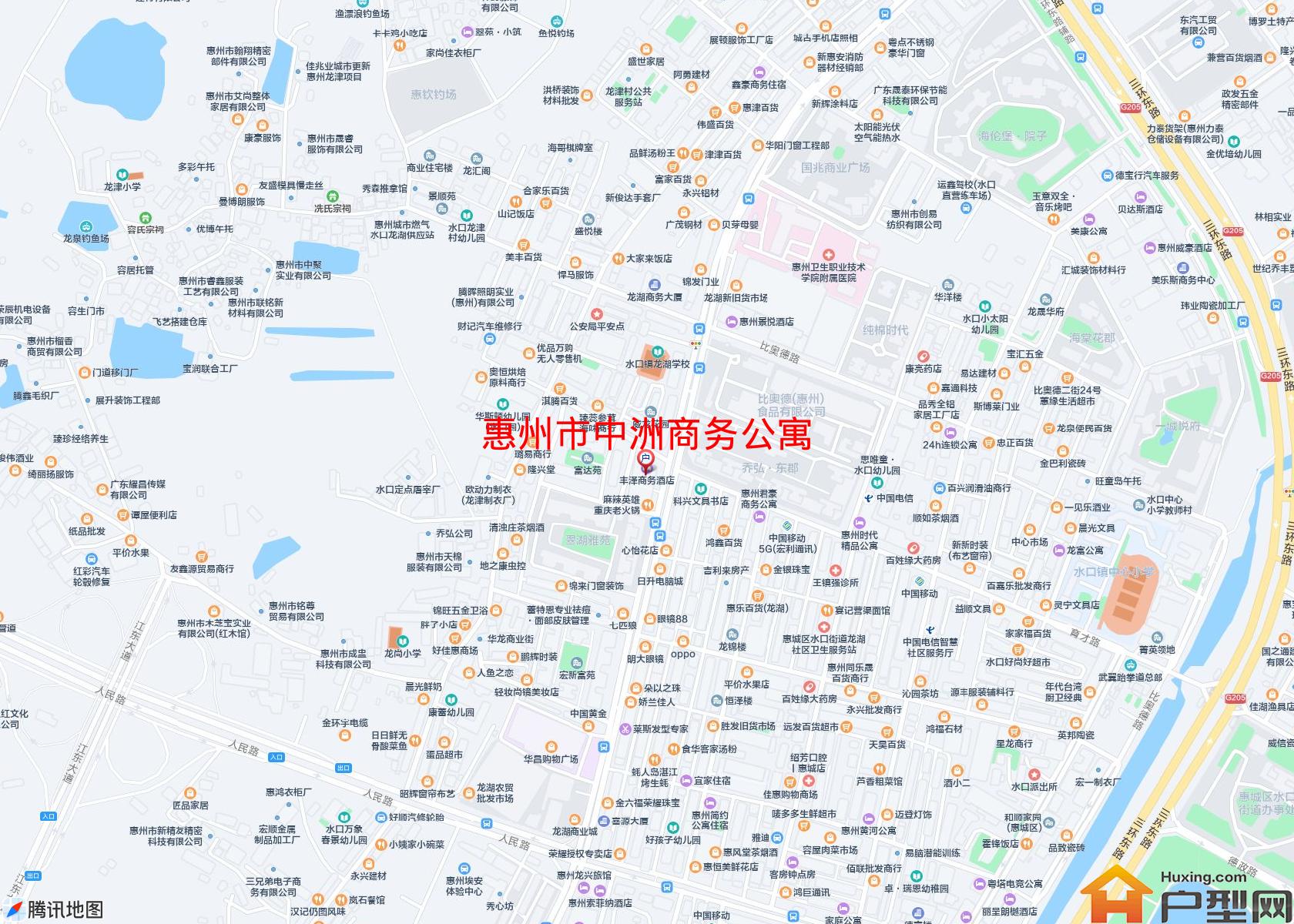 中洲商务公寓小区 - 户型网