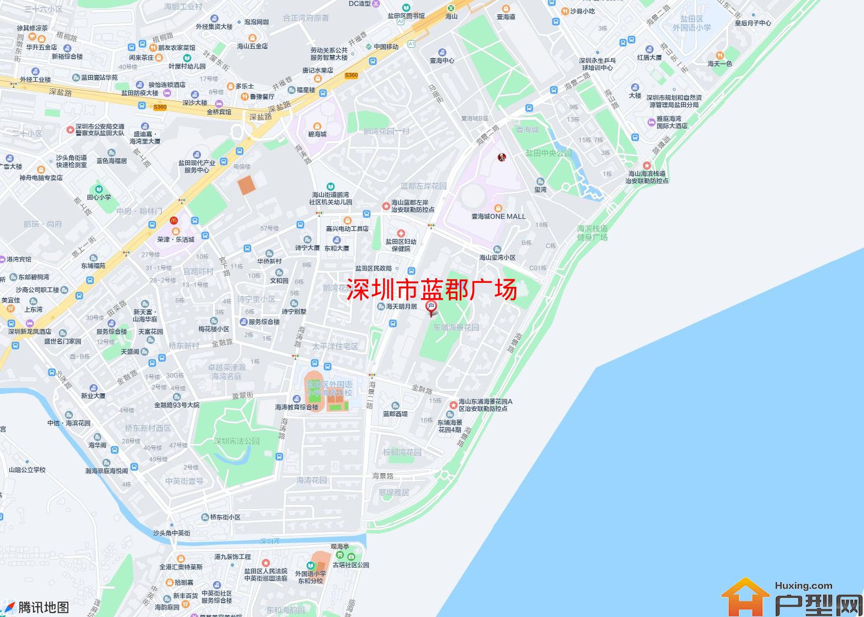 蓝郡广场小区 - 户型网