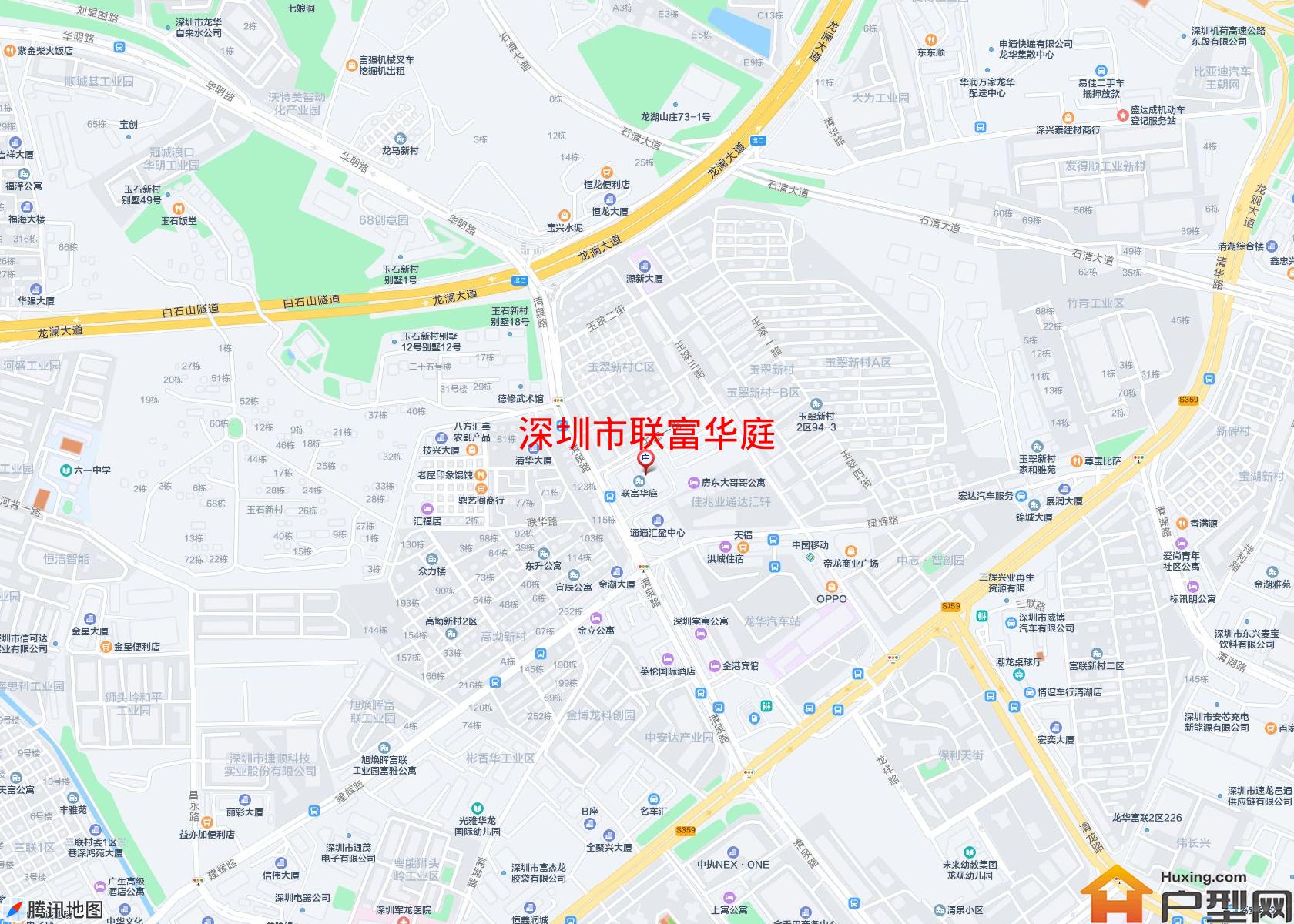 联富华庭小区 - 户型网
