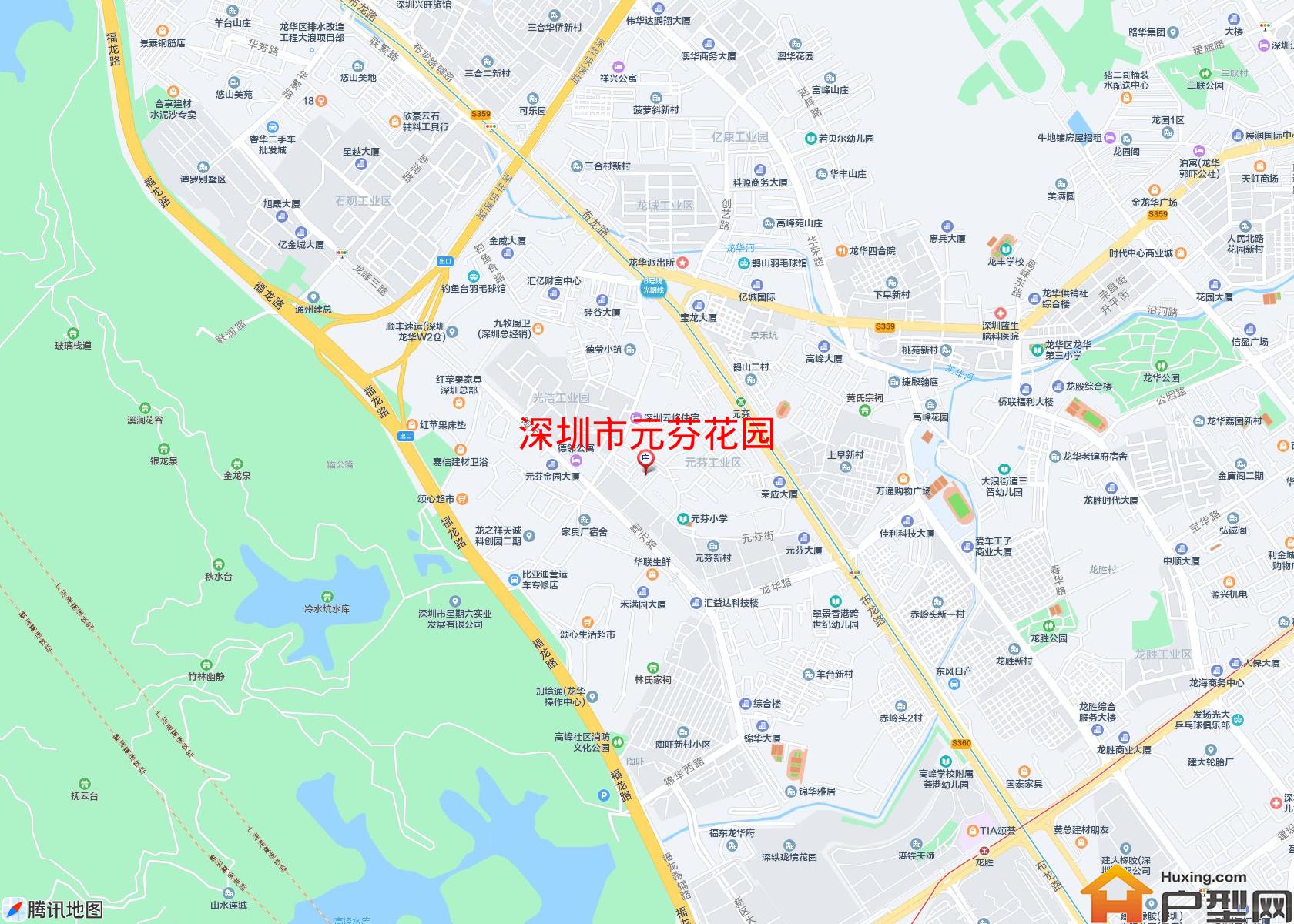 元芬花园小区 - 户型网