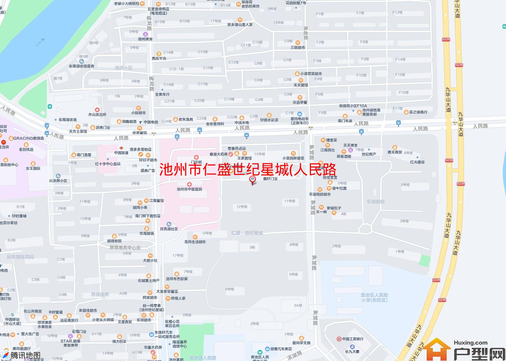 仁盛世纪星城(人民路)小区 - 户型网