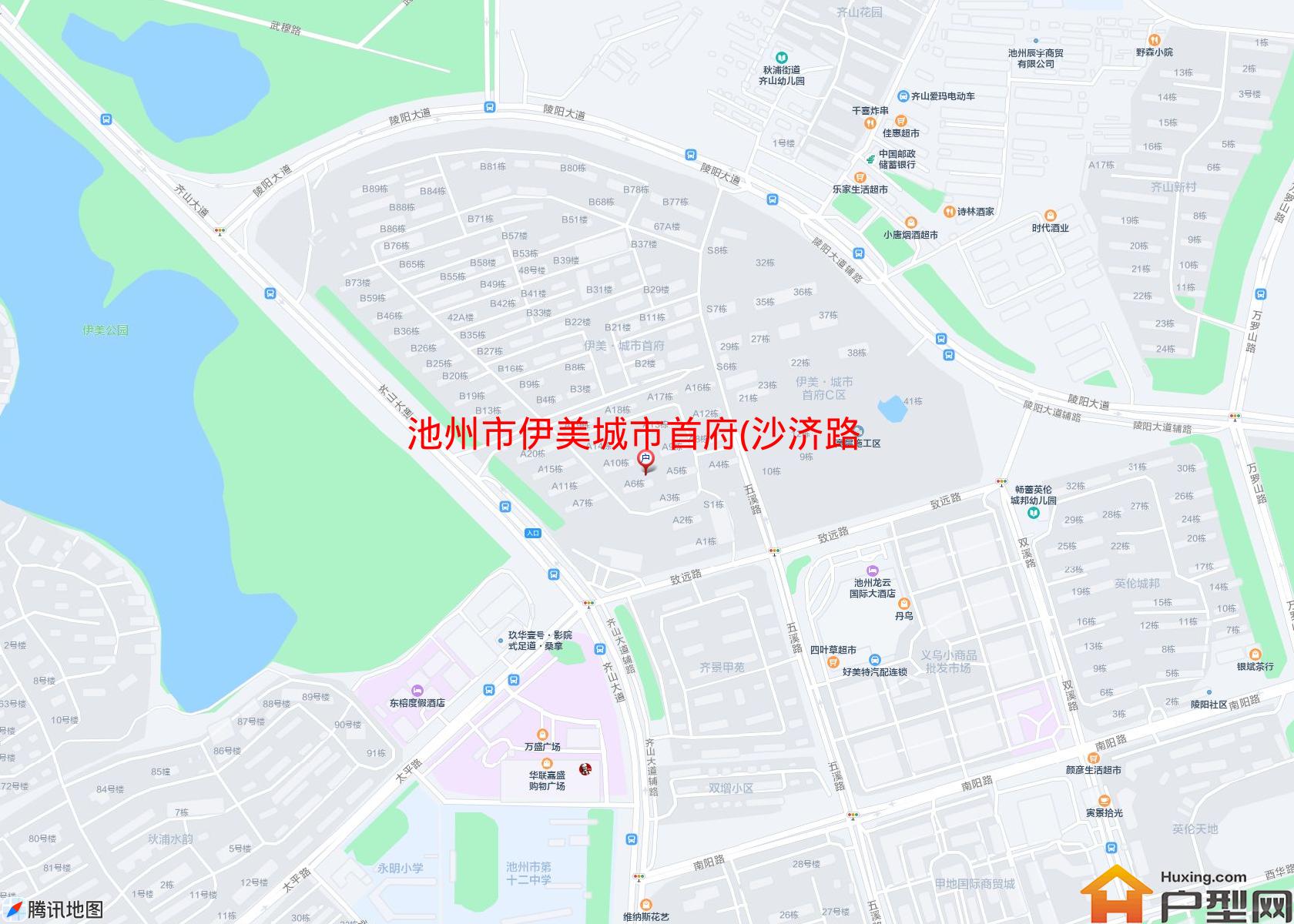伊美城市首府(沙济路)小区 - 户型网