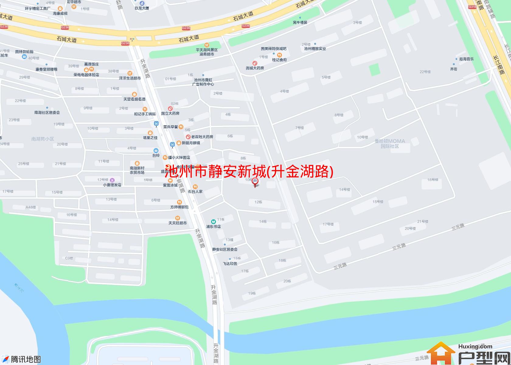 静安新城(升金湖路)小区 - 户型网