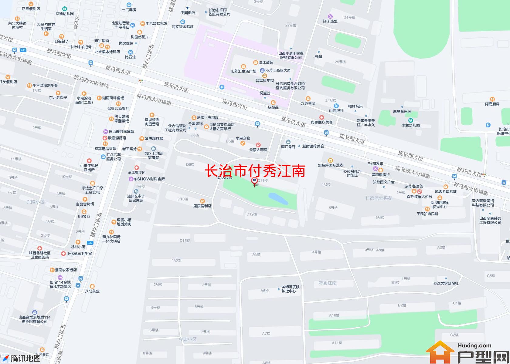 付秀江南小区 - 户型网