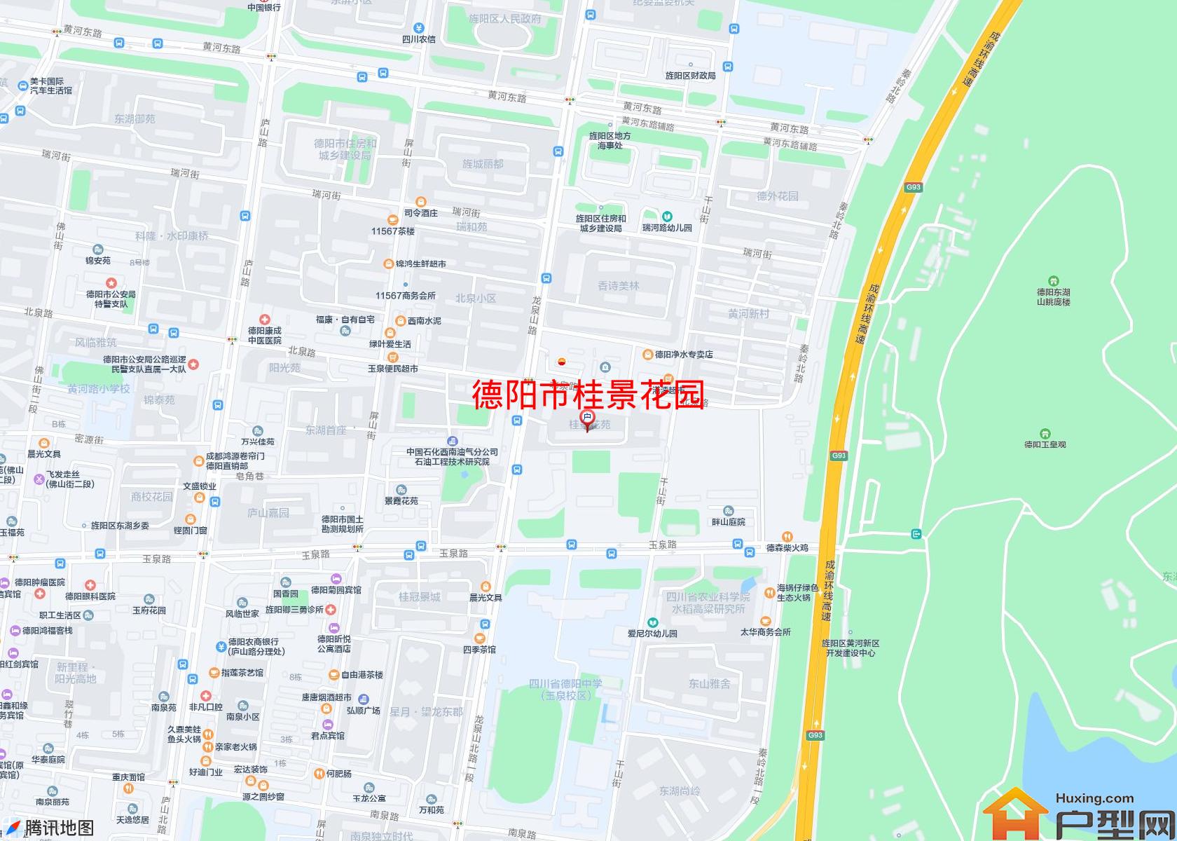 桂景花园小区 - 户型网