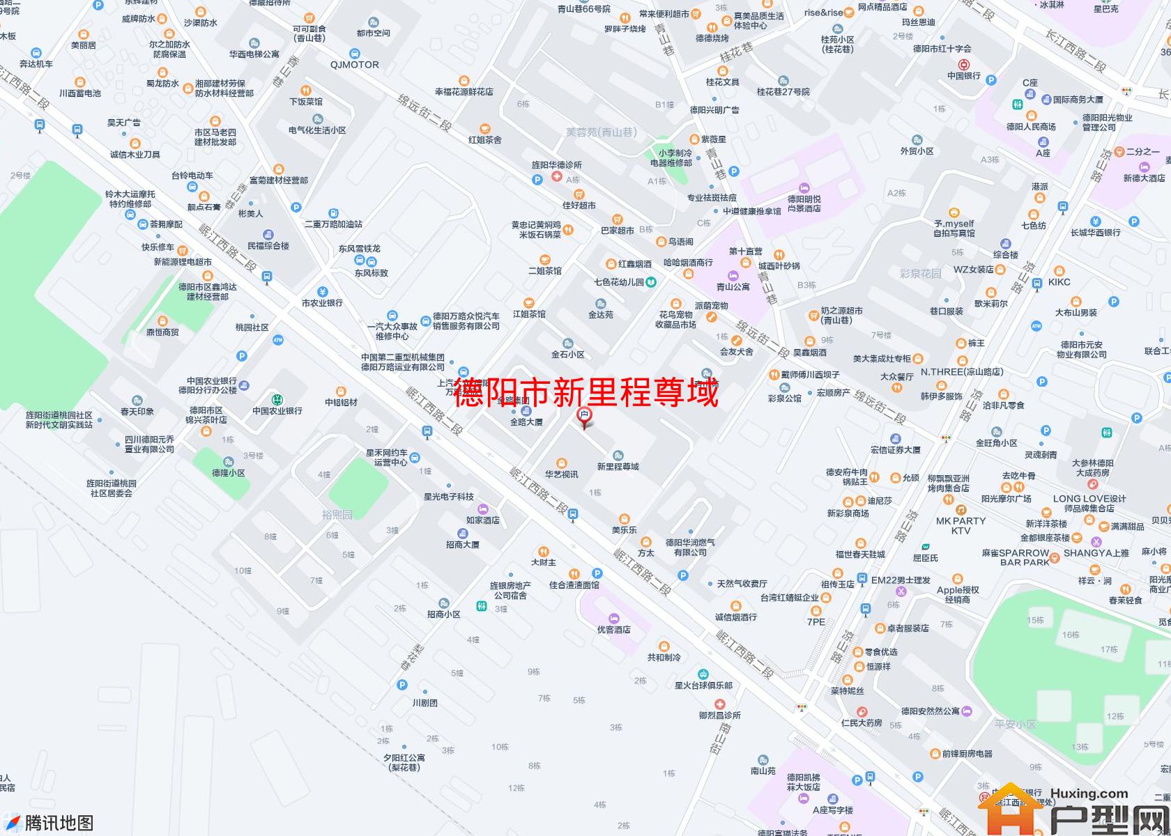 新里程尊域小区 - 户型网
