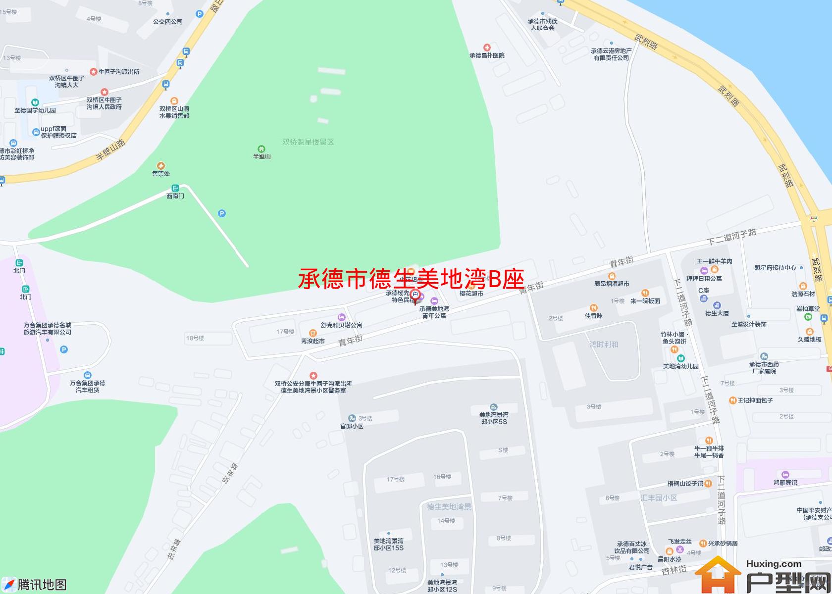 德生美地湾B座小区 - 户型网