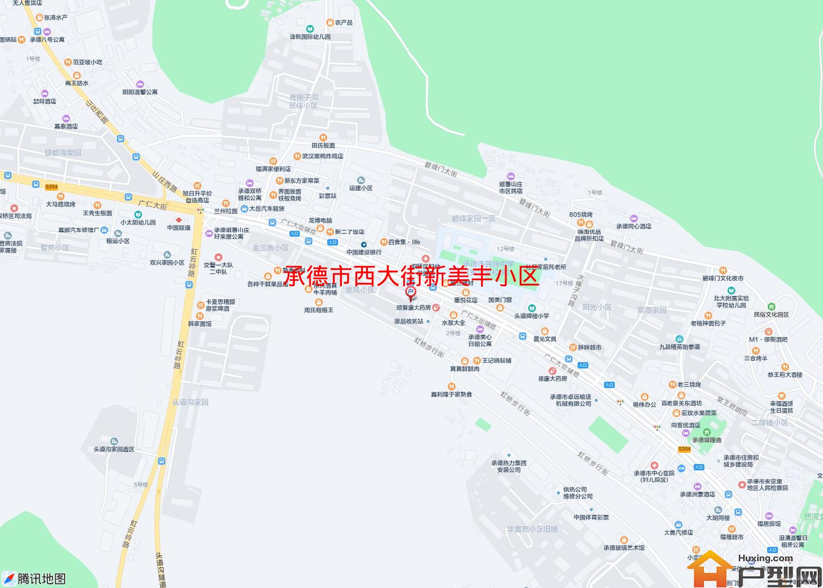 西大街新美丰小区小区 - 户型网