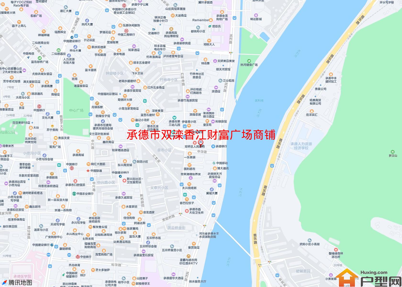 双滦香江财富广场商铺小区 - 户型网