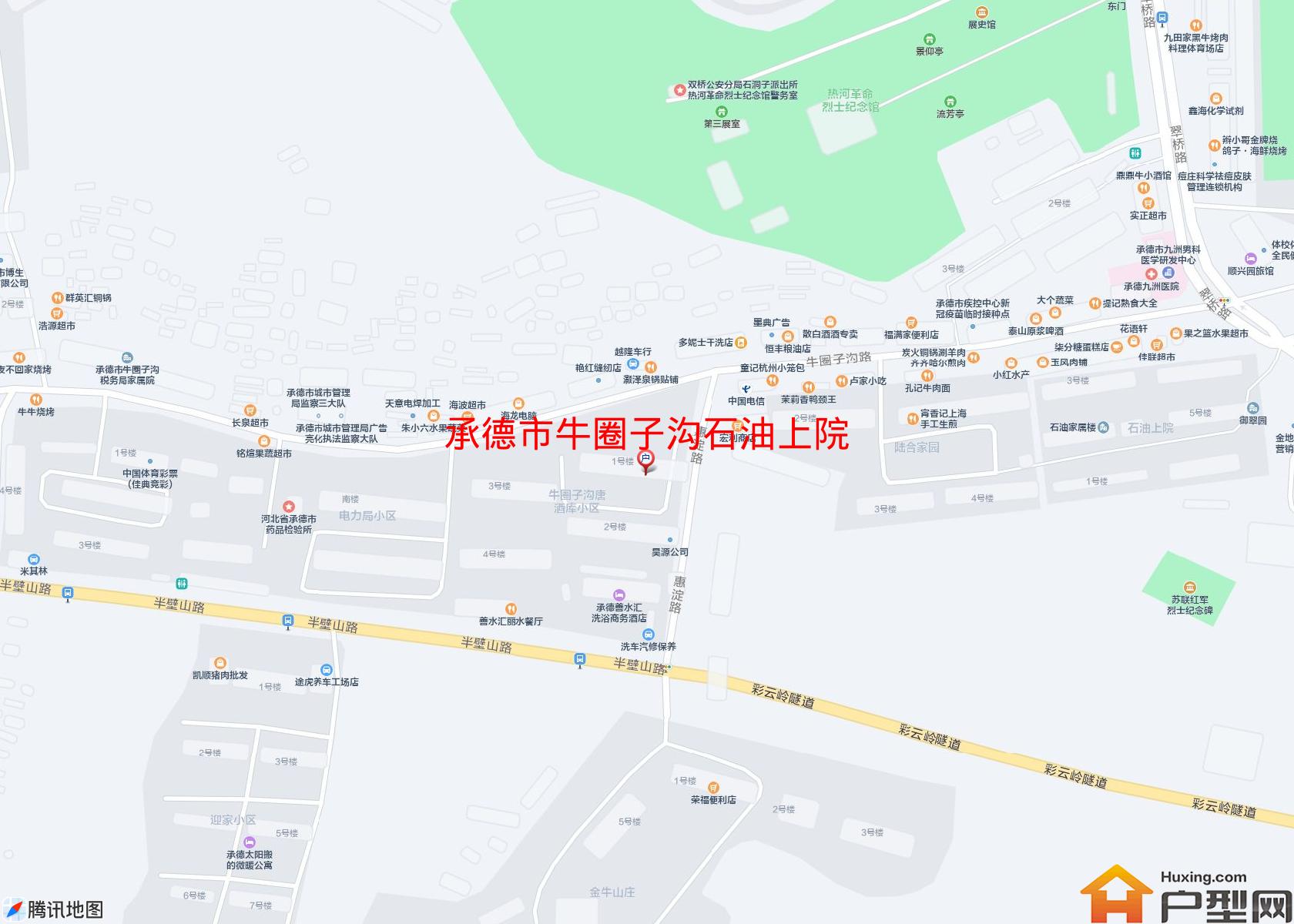 牛圈子沟石油上院小区 - 户型网