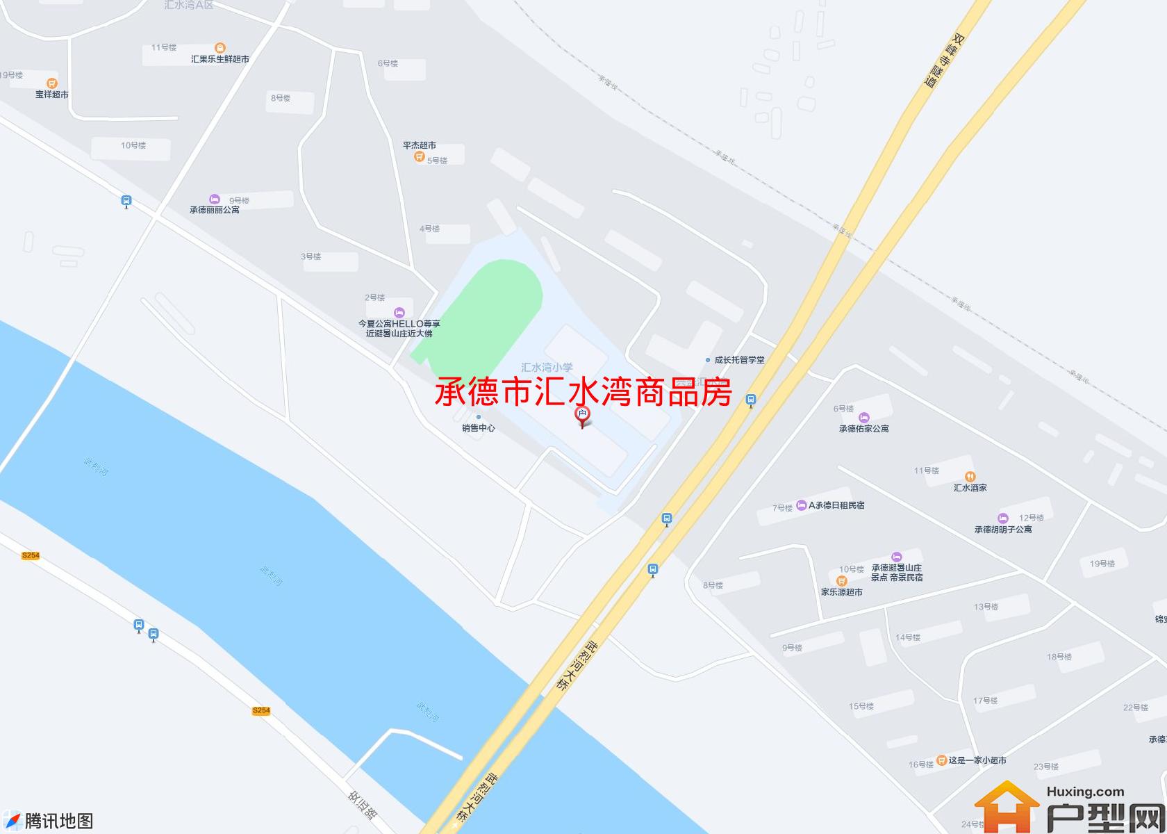 汇水湾商品房小区 - 户型网