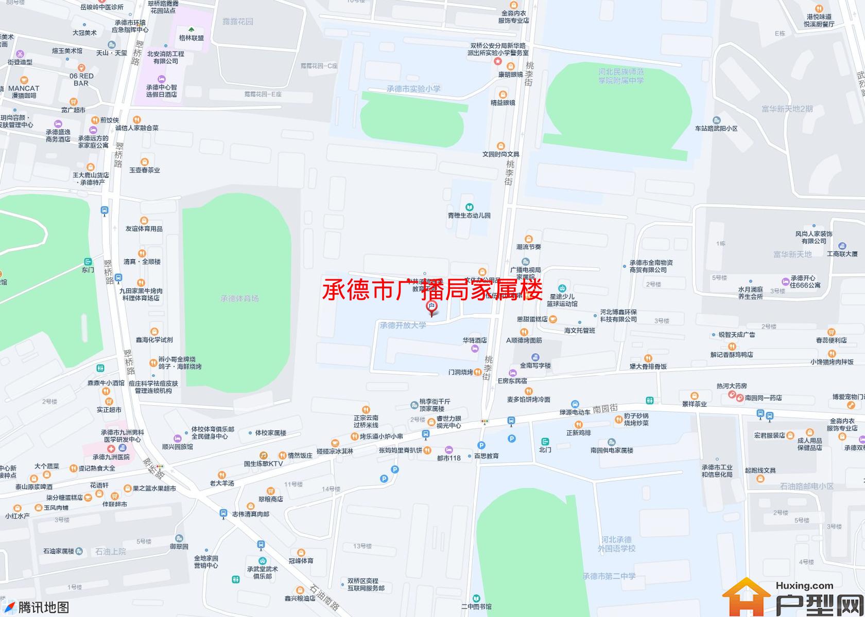 广播局家属楼小区 - 户型网