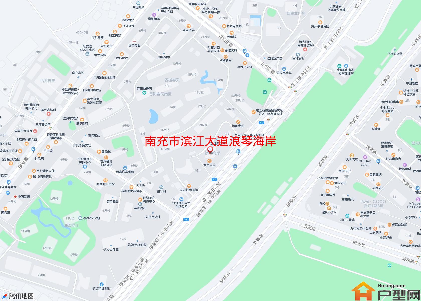 滨江大道浪琴海岸小区 - 户型网