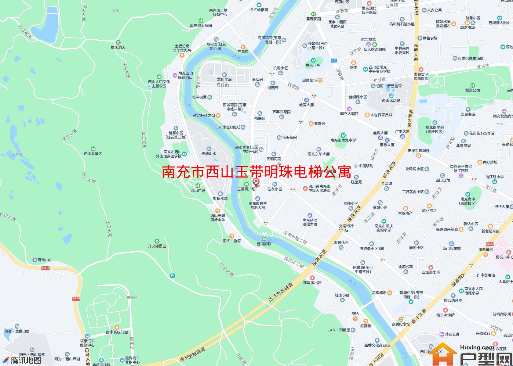 西山玉带明珠电梯公寓小区 - 户型网