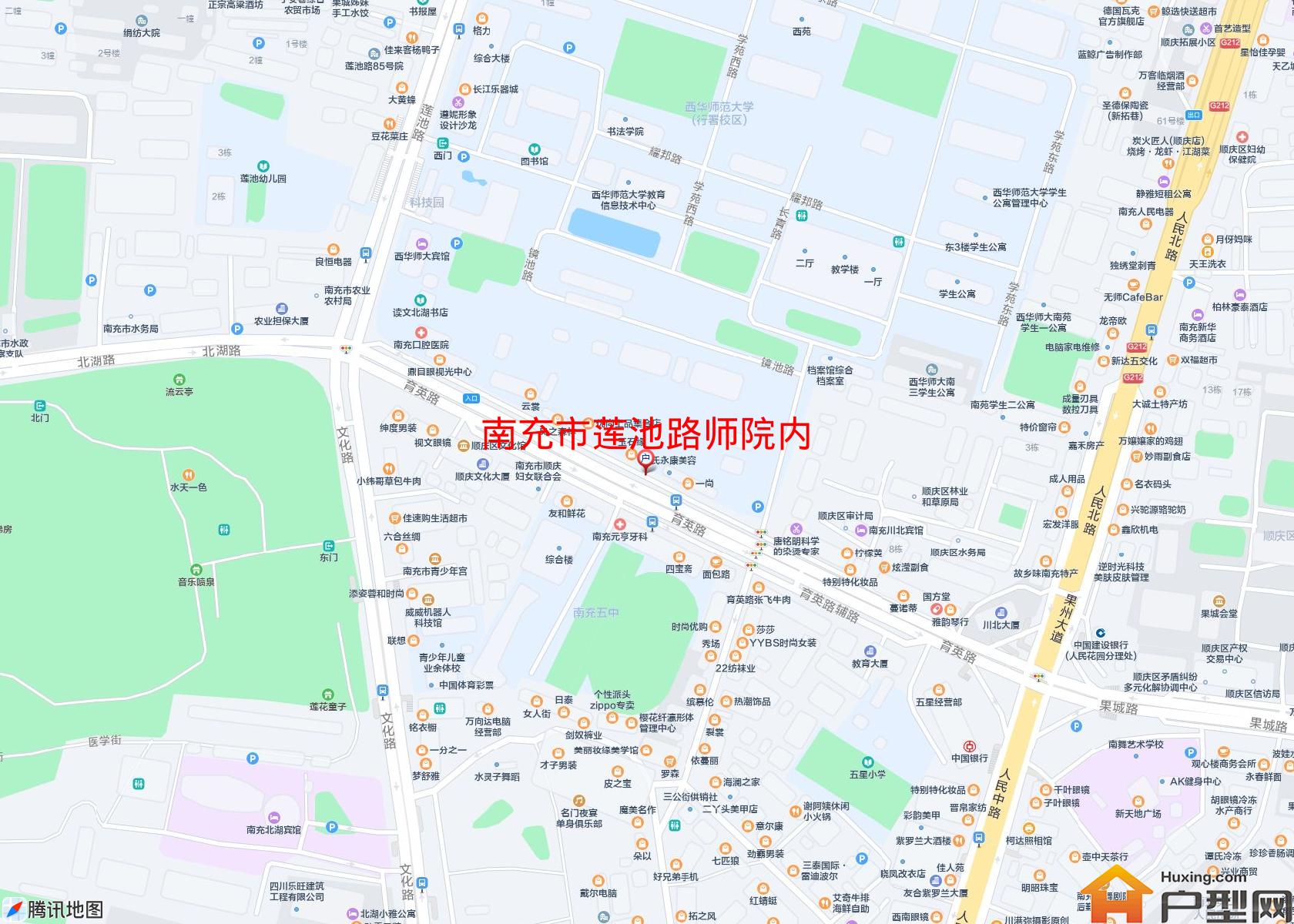 莲池路师院内小区 - 户型网